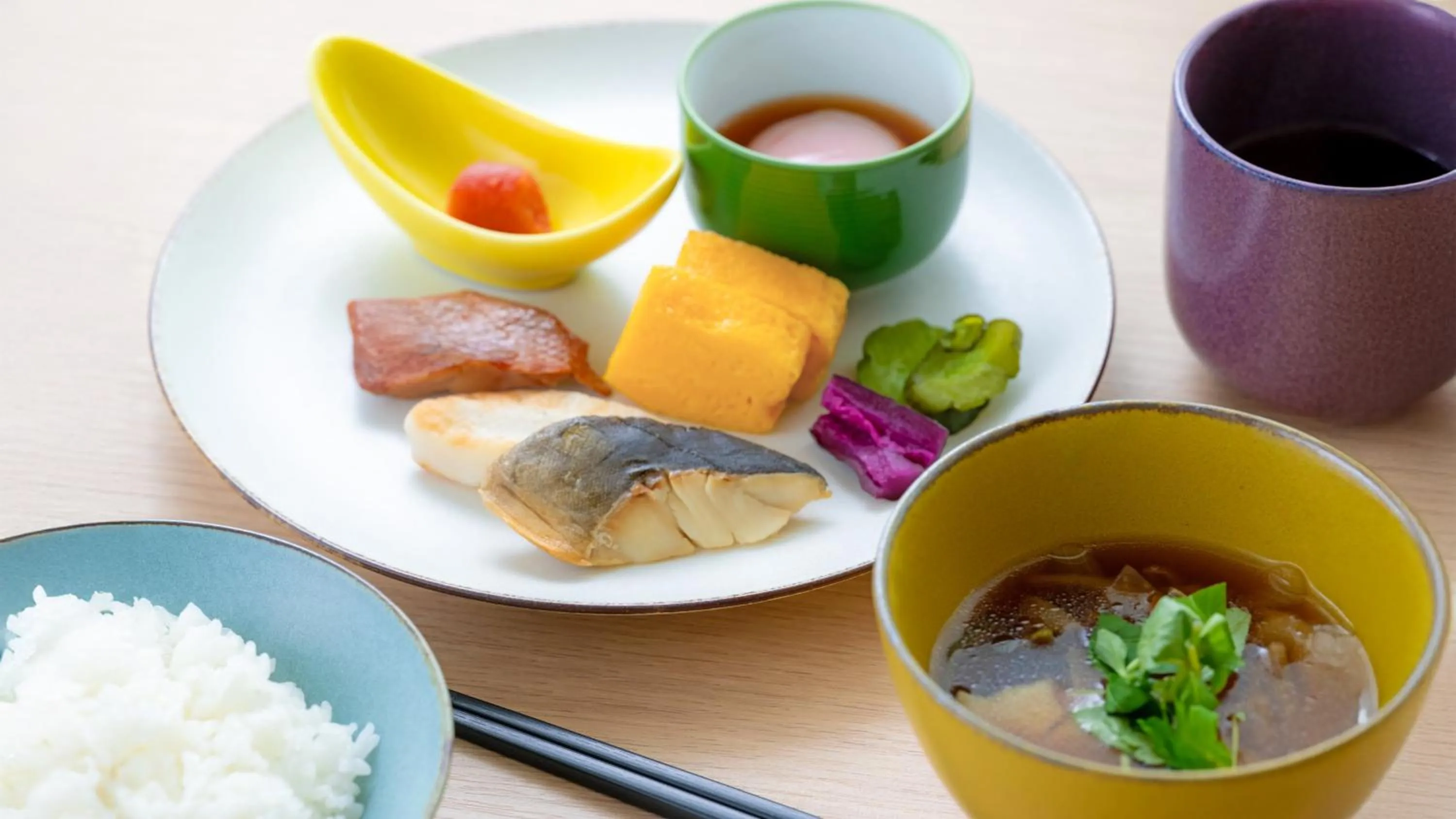 Breakfast in ANA Holiday Inn Iwate Kitakami by IHG