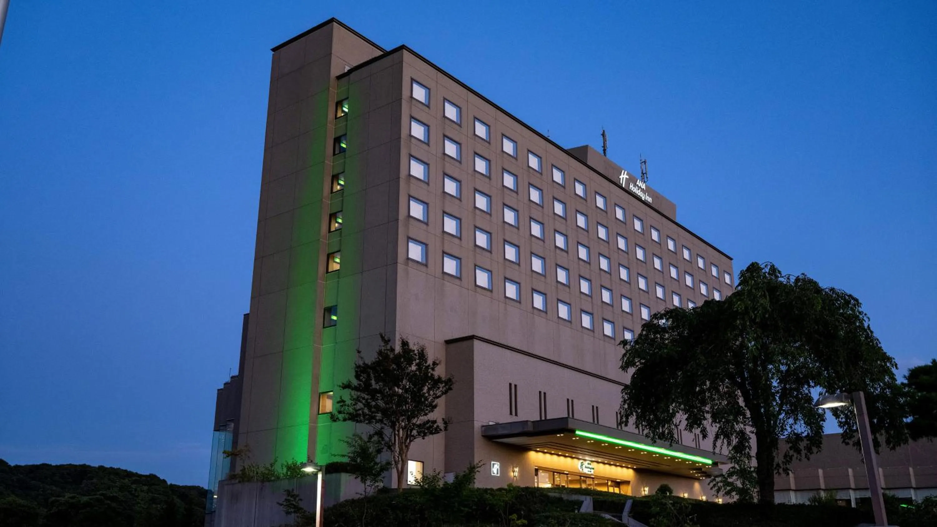 Property building in ANA Holiday Inn Iwate Kitakami by IHG