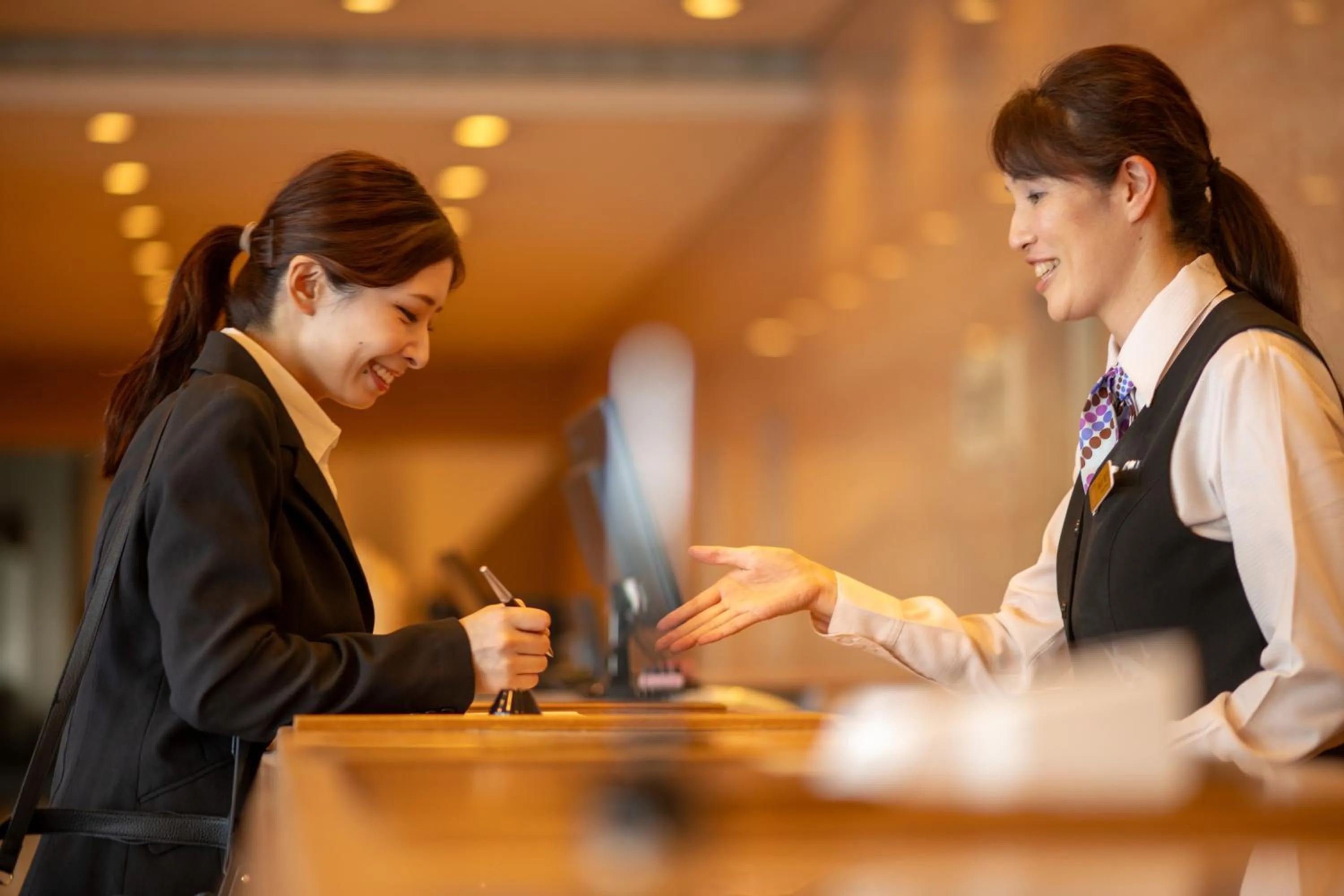 Lobby or reception in Hotel City Plaza Kitakami