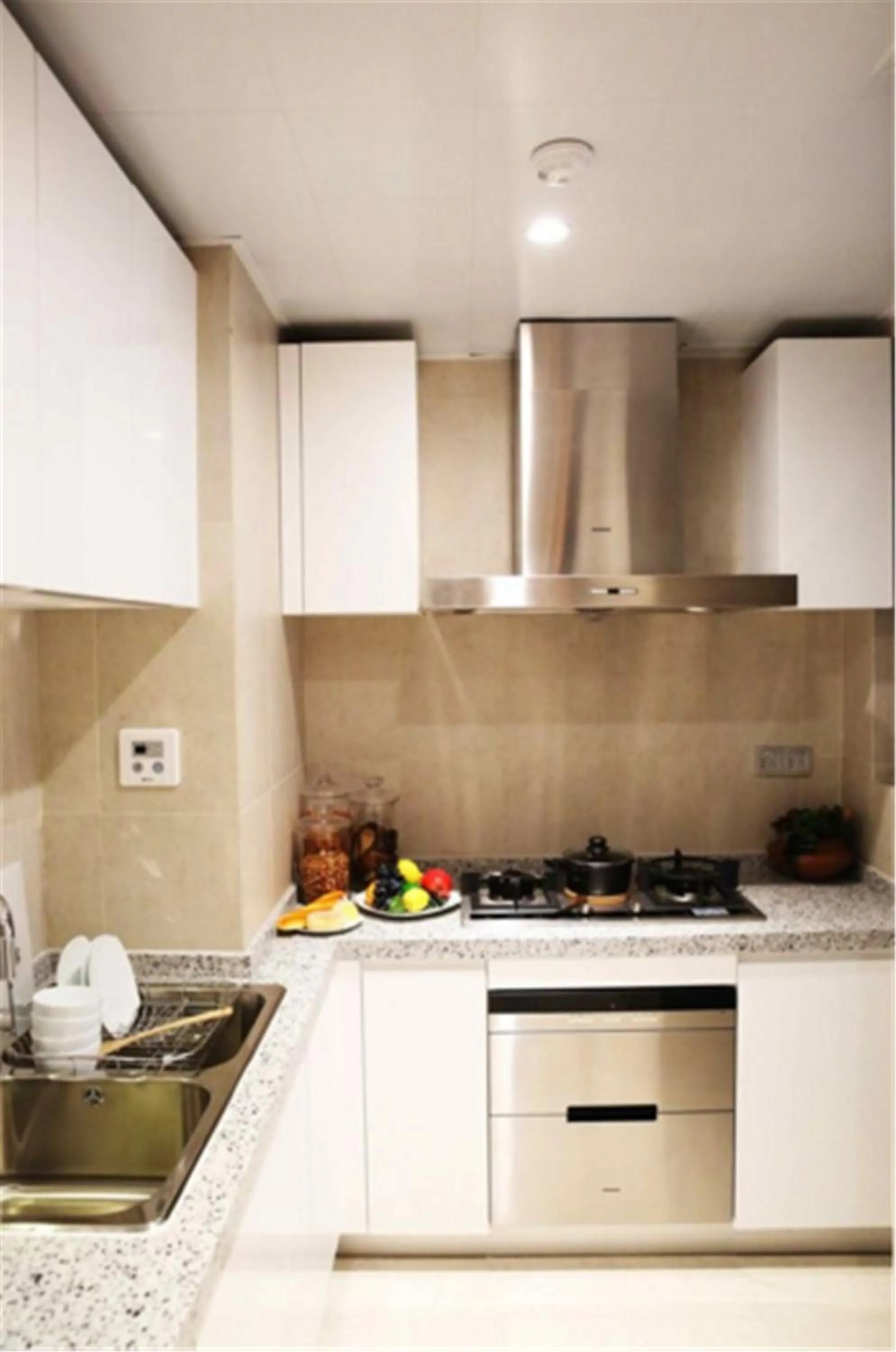 Kitchen or kitchenette in Green Court Place Jingqiao Middle Ring Shanghai