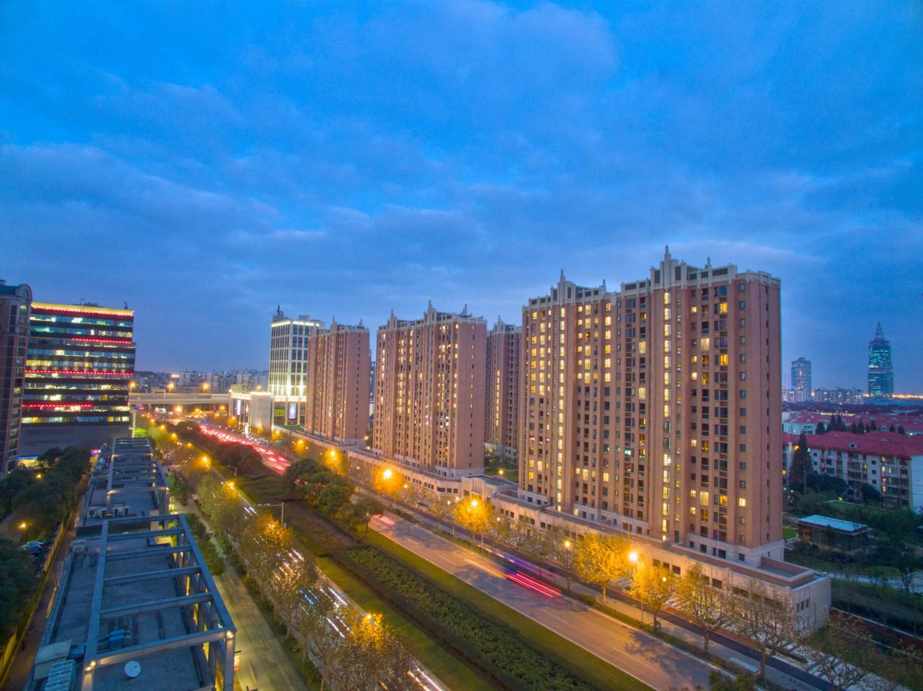 Property building in Green Court Place Jingqiao Middle Ring Shanghai
