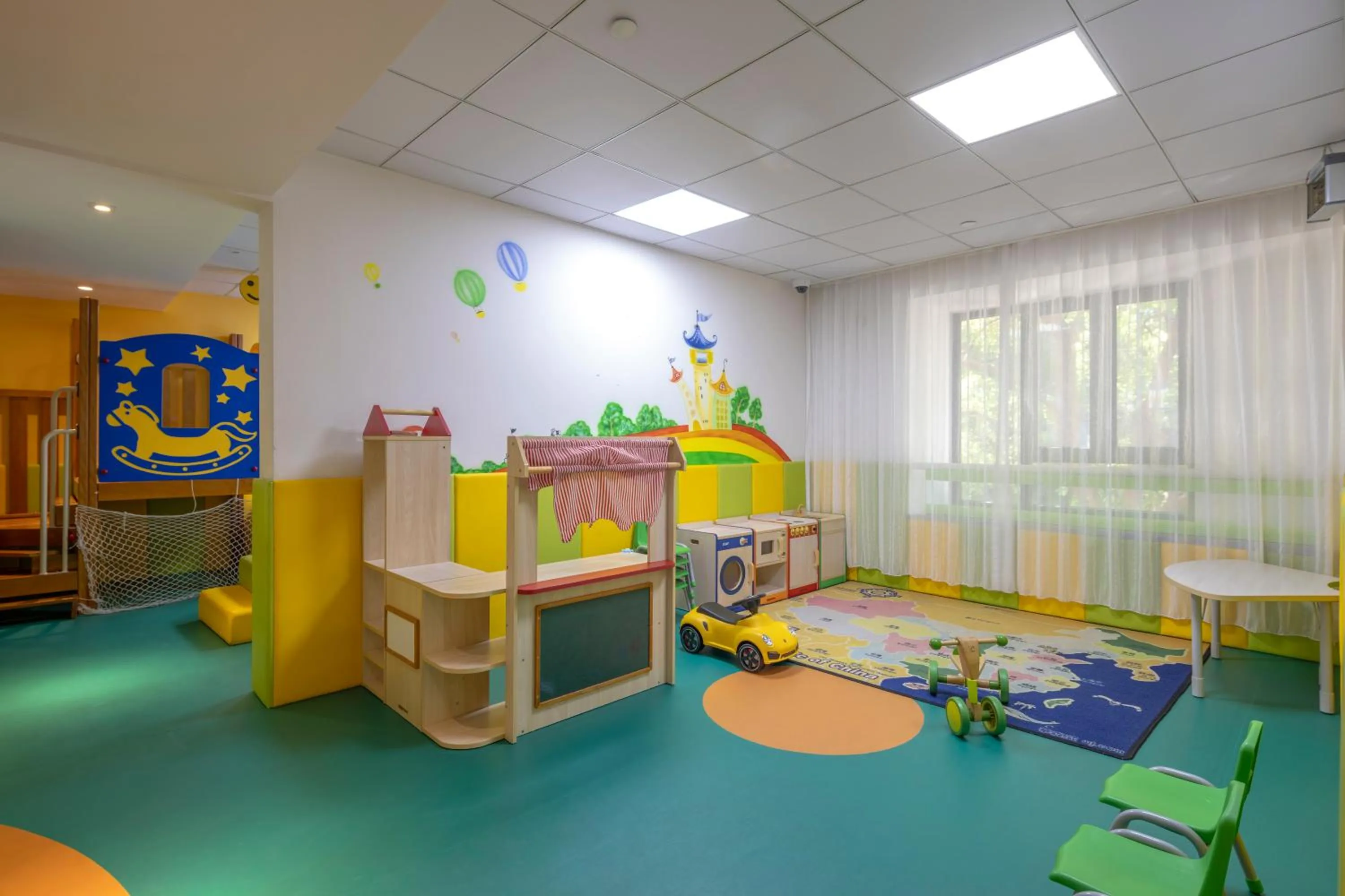 Children play ground in Green Court Place Jingqiao Middle Ring Shanghai