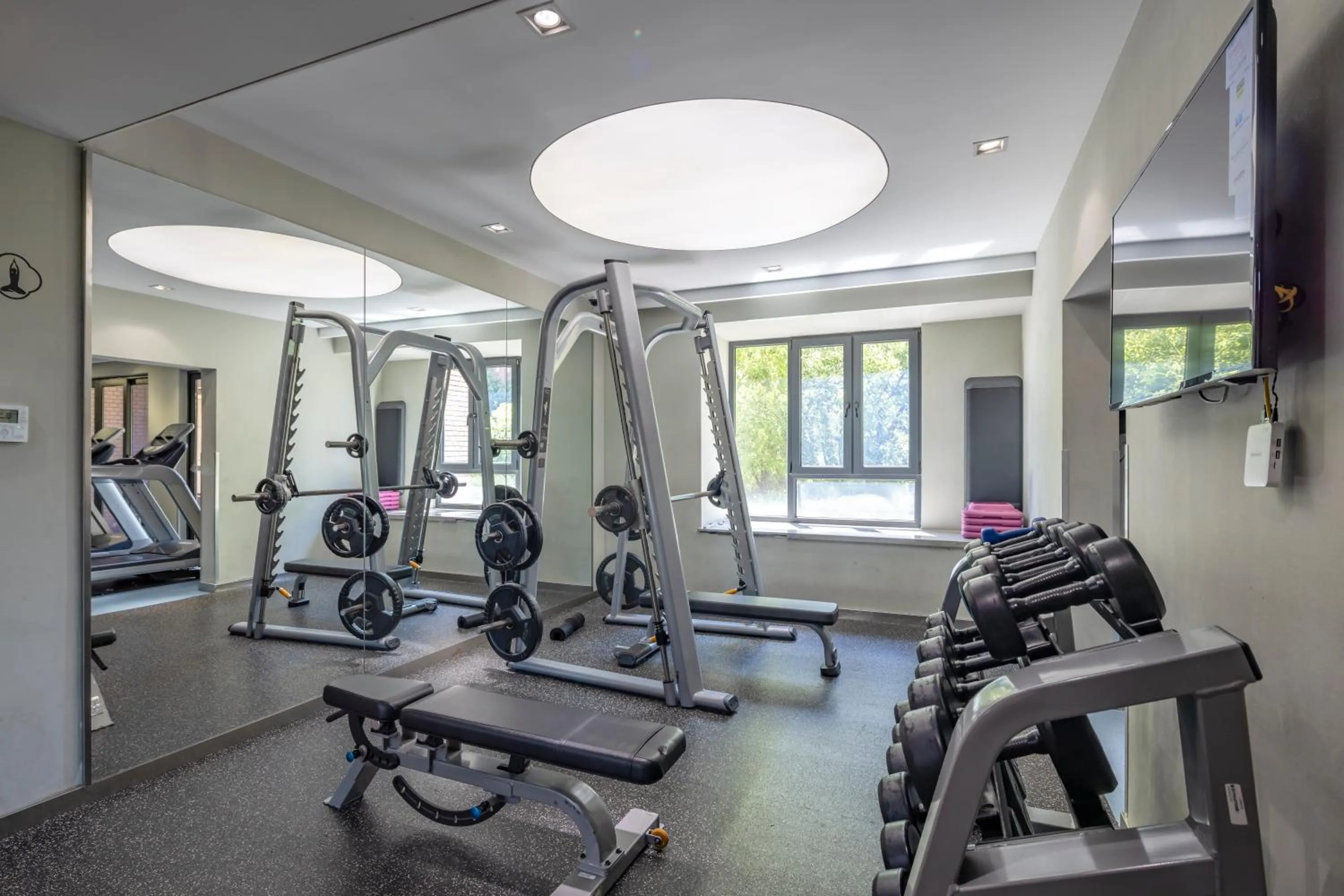Fitness centre/facilities in Green Court Place Jingqiao Middle Ring Shanghai
