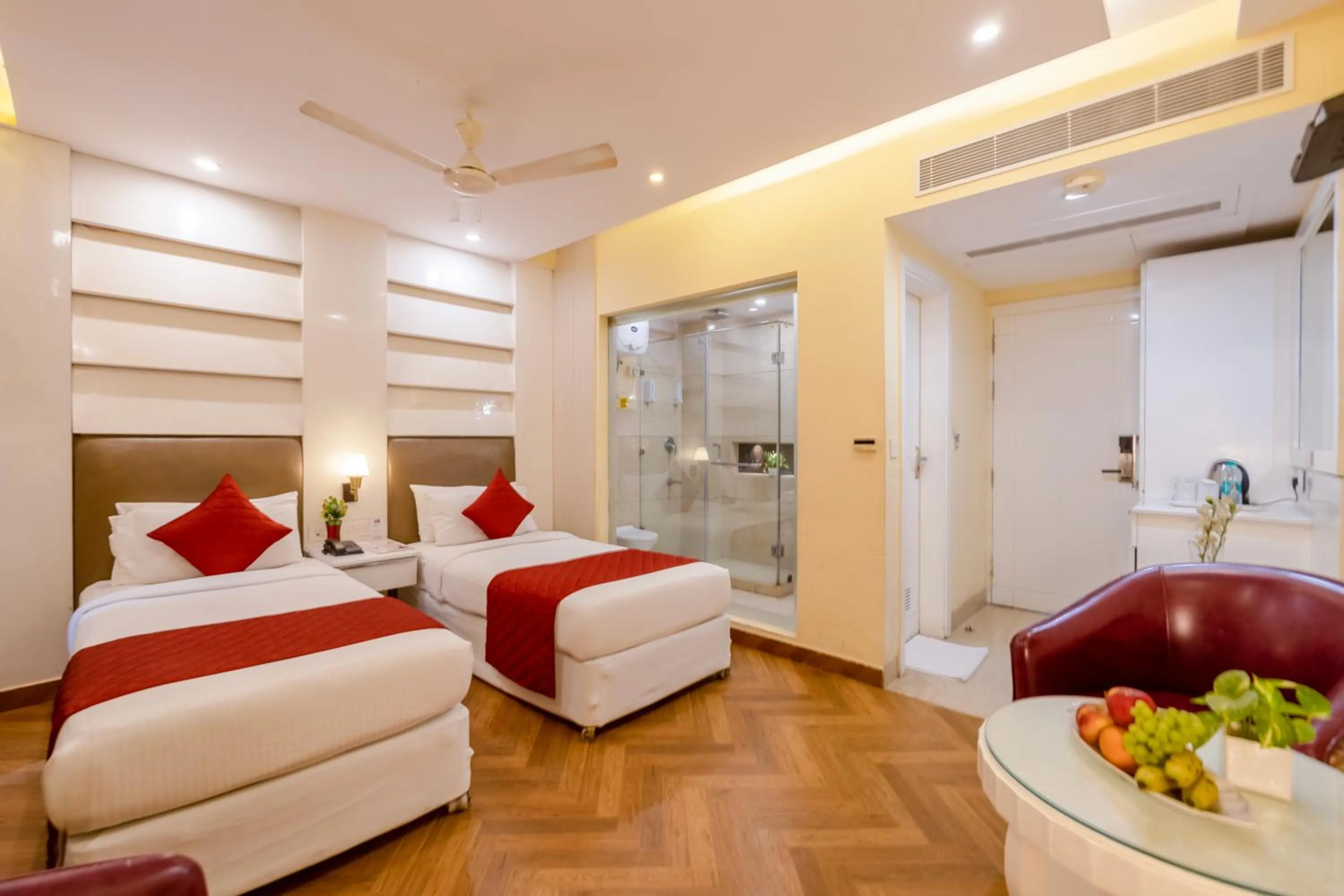 Deluxe Double Room in Hotel Picasso Prive near Naraina Vihar Metro Station New Delhi