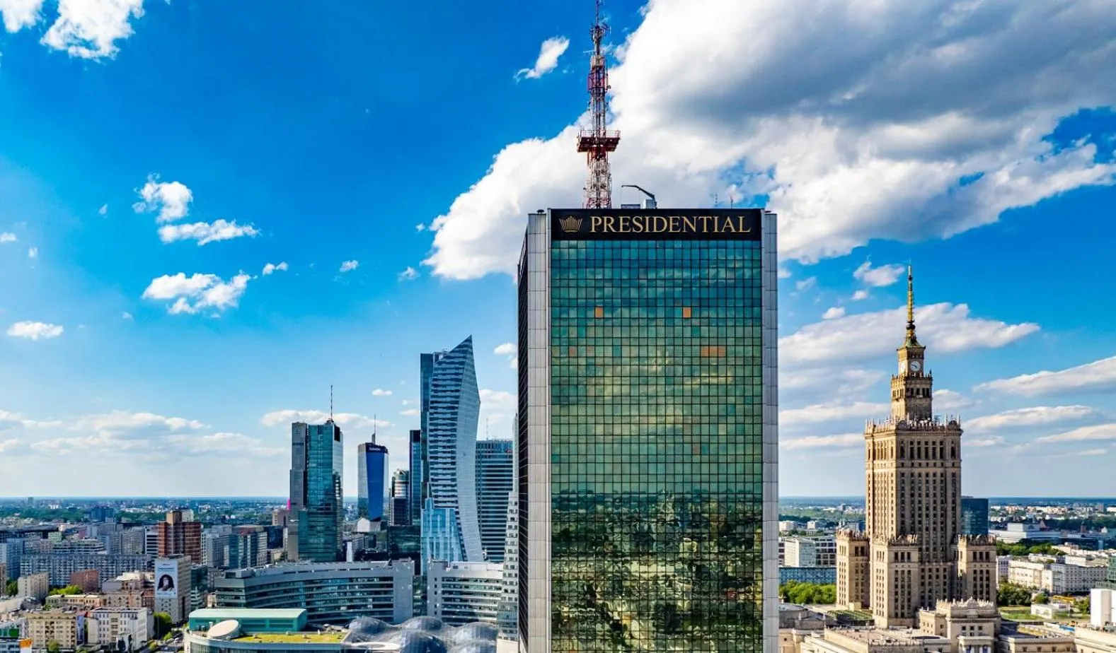 Property building in Warsaw Presidential Hotel