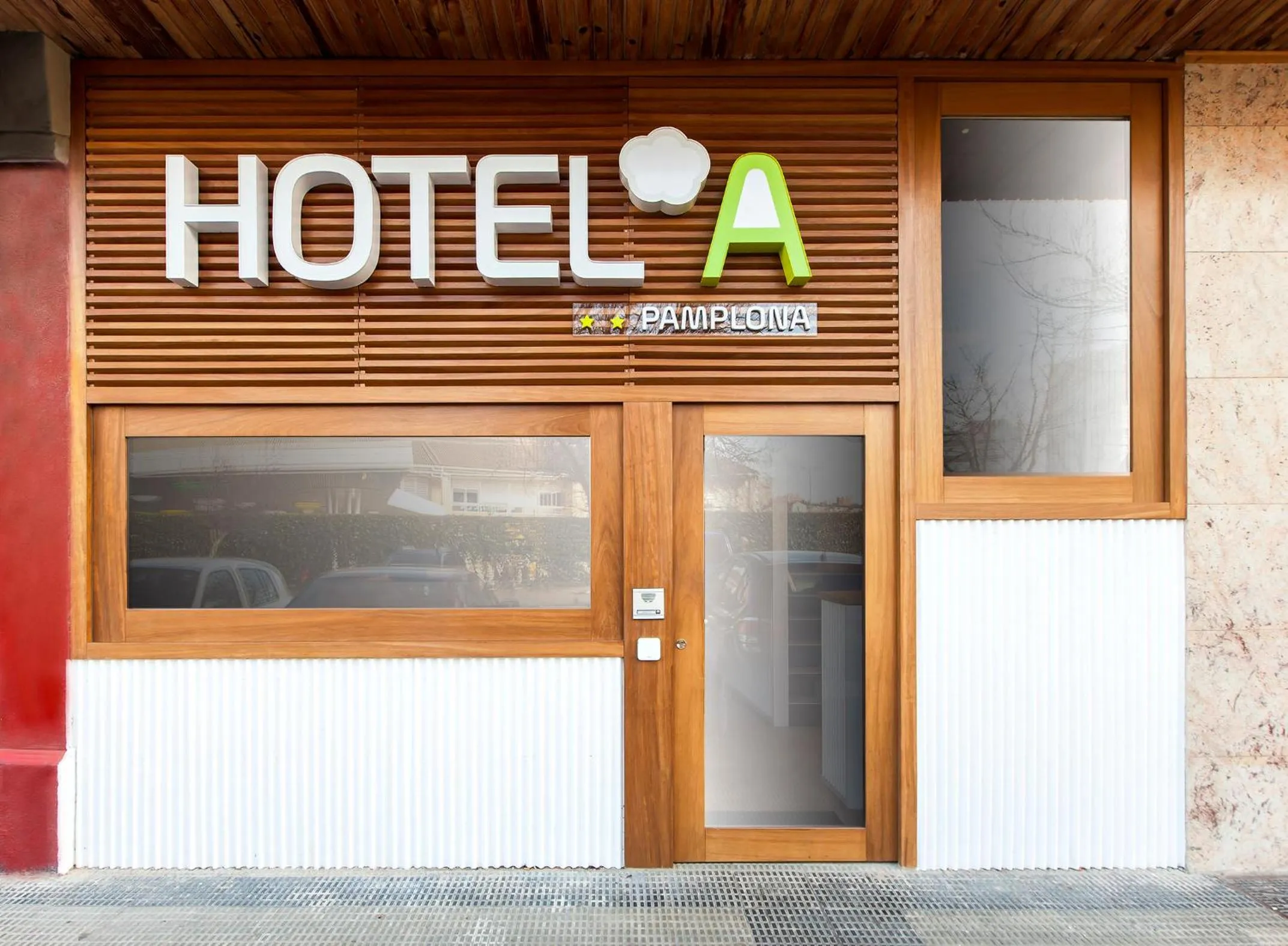 Facade/entrance in Hotel A Pamplona