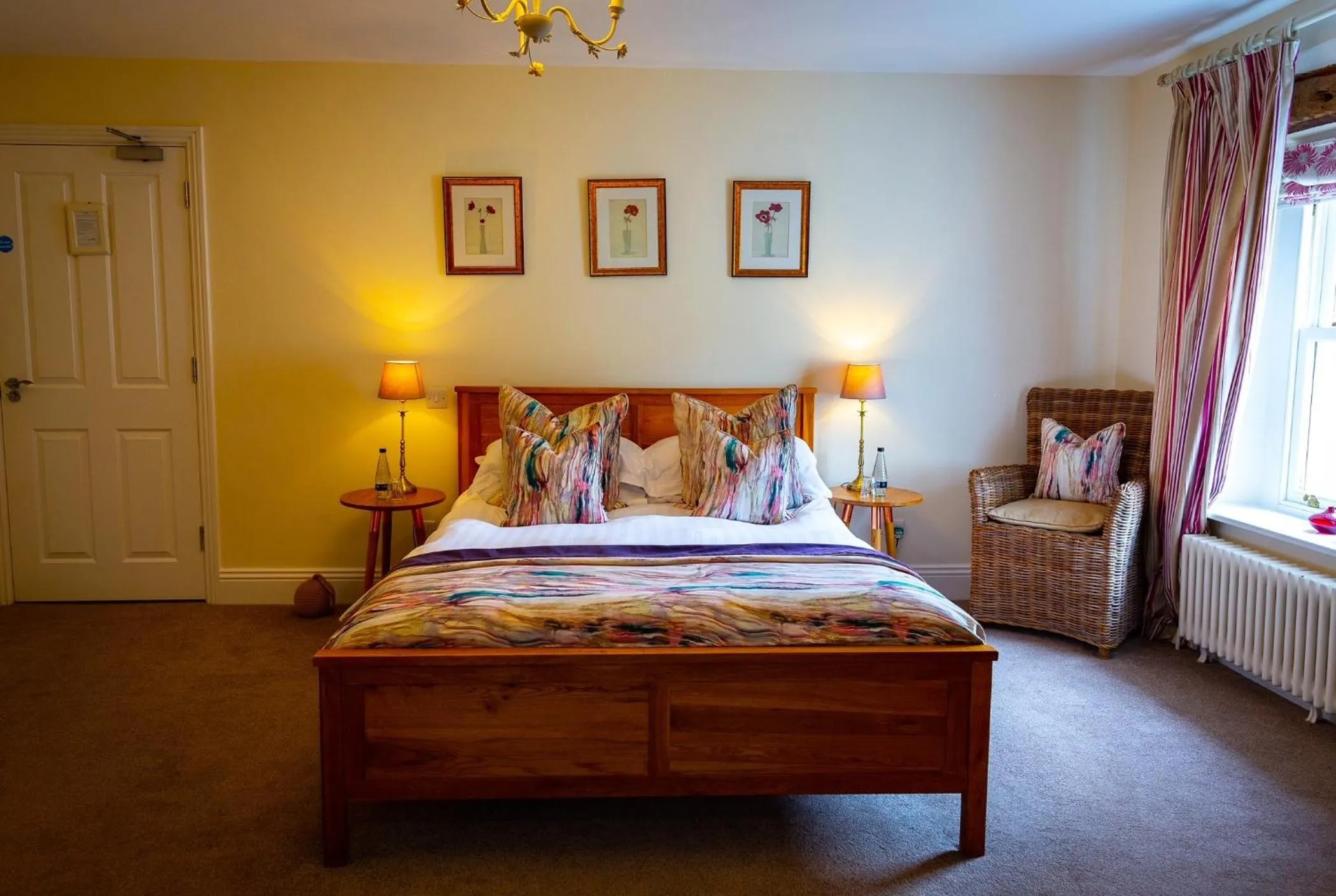 Bed in Plough Inn