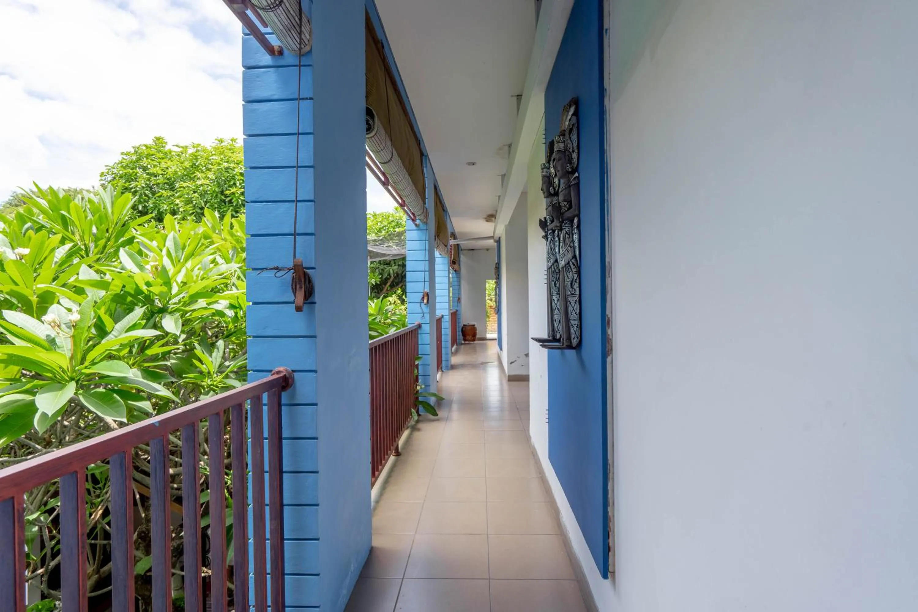 Balcony/Terrace in RedDoorz near Pantai Sanur Bali