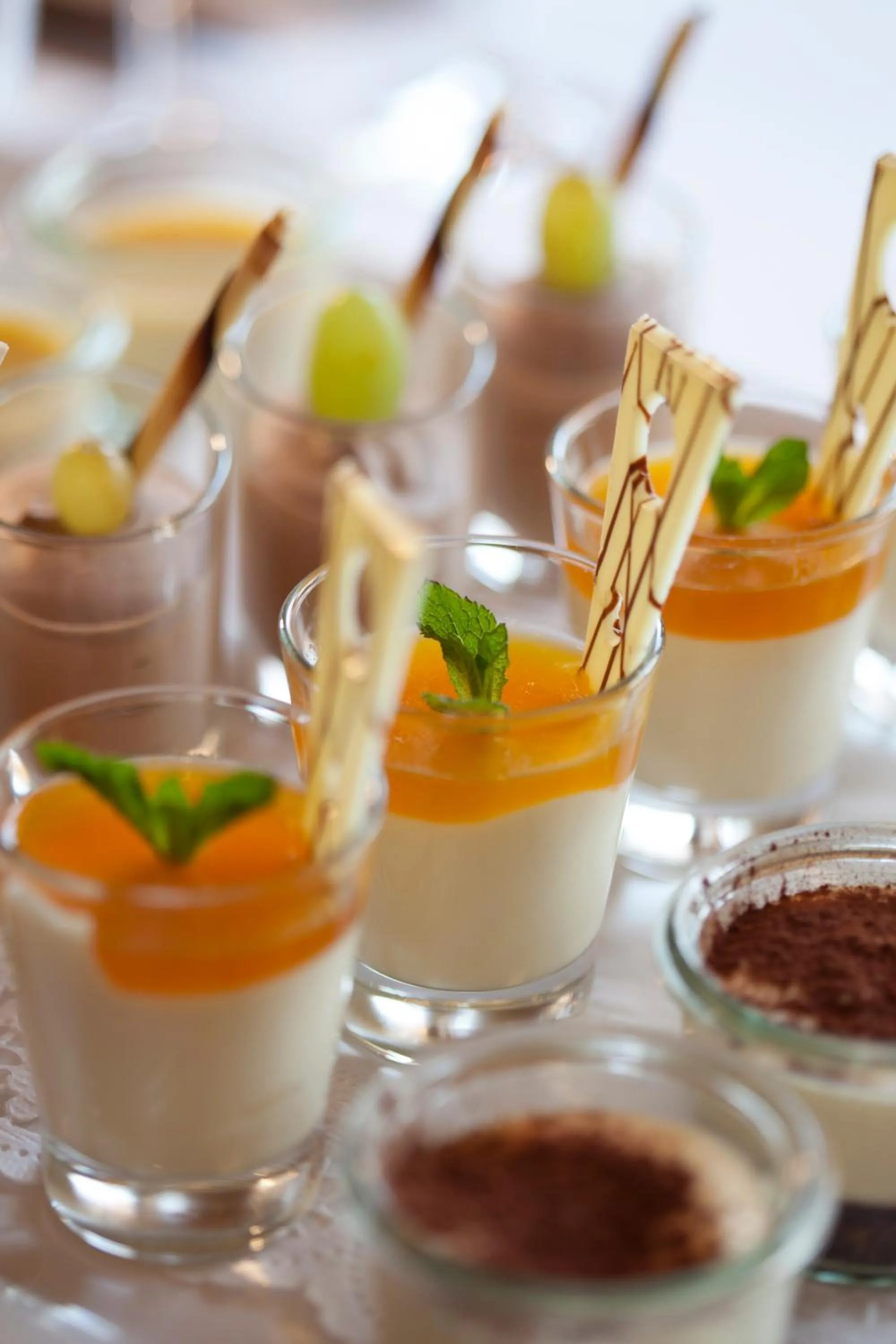 Food close-up in Hotel Restaurant Lamm