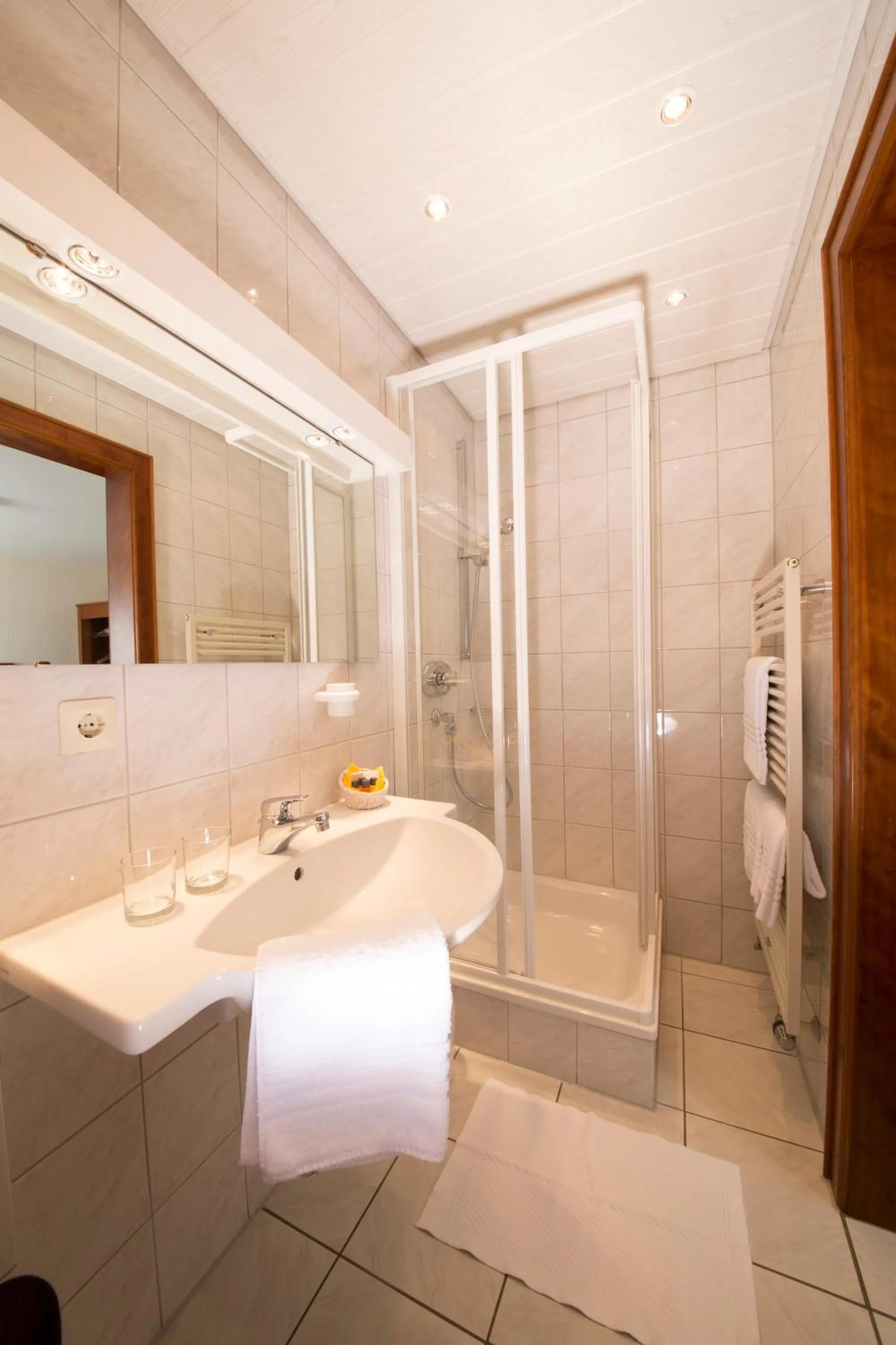 Bathroom in Hotel Restaurant Lamm