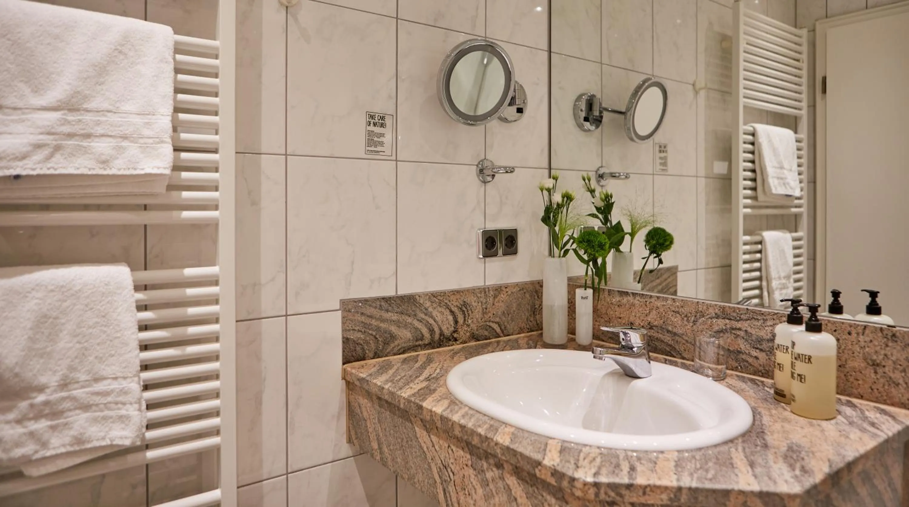 Bathroom in Hotel Restaurant Lamm