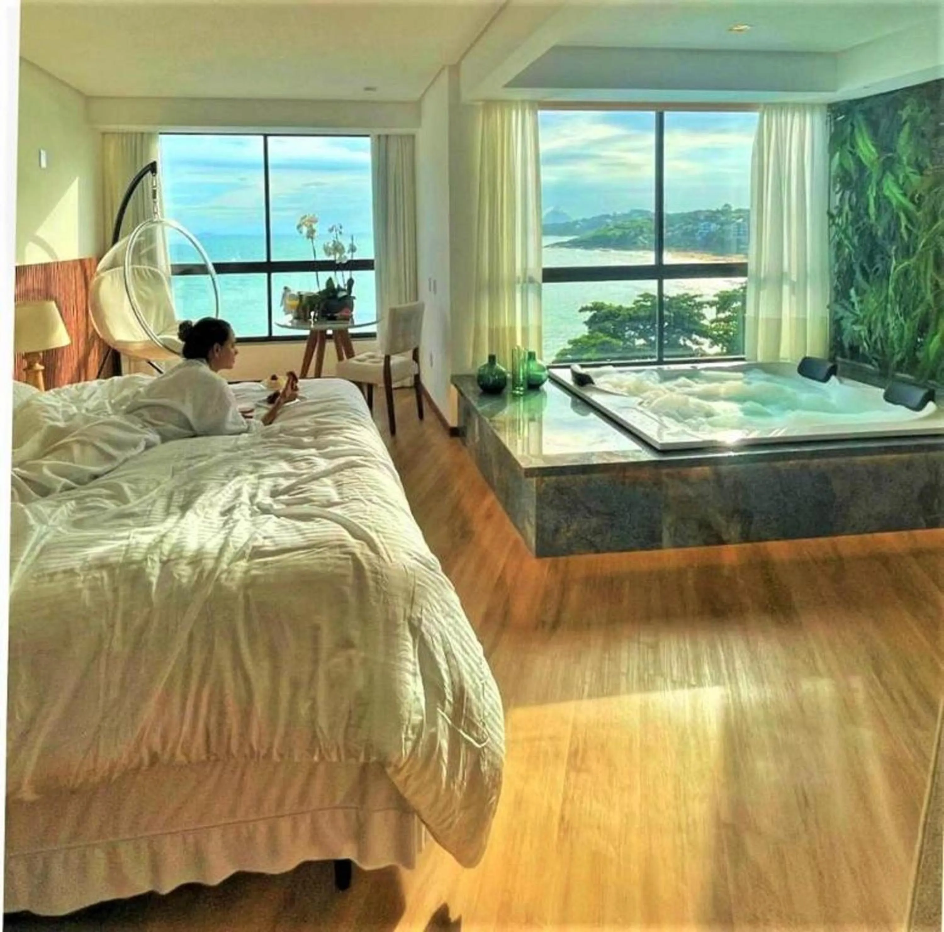 Sea view, Bed in Hotel Espadarte