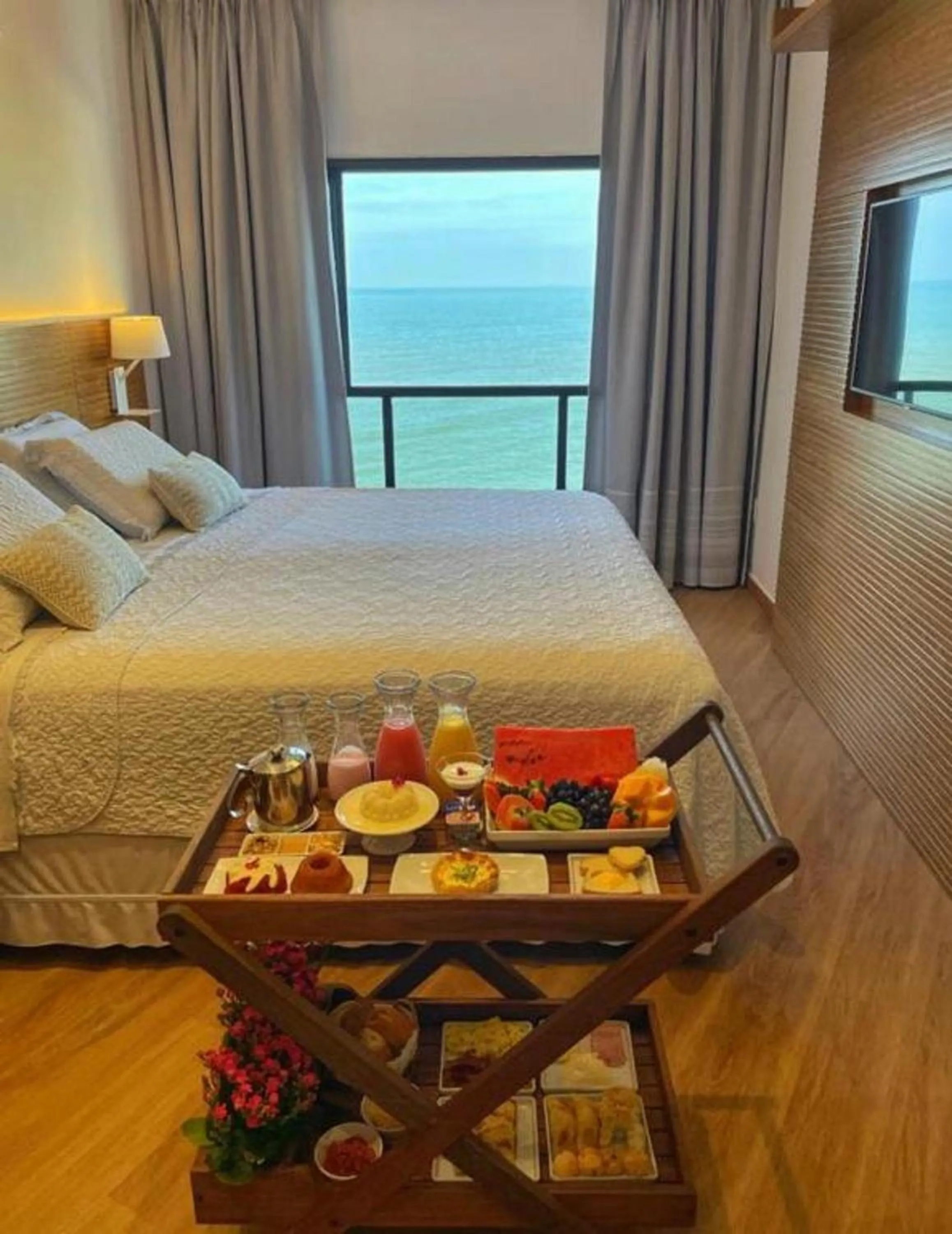 Sea view, Bed in Hotel Espadarte
