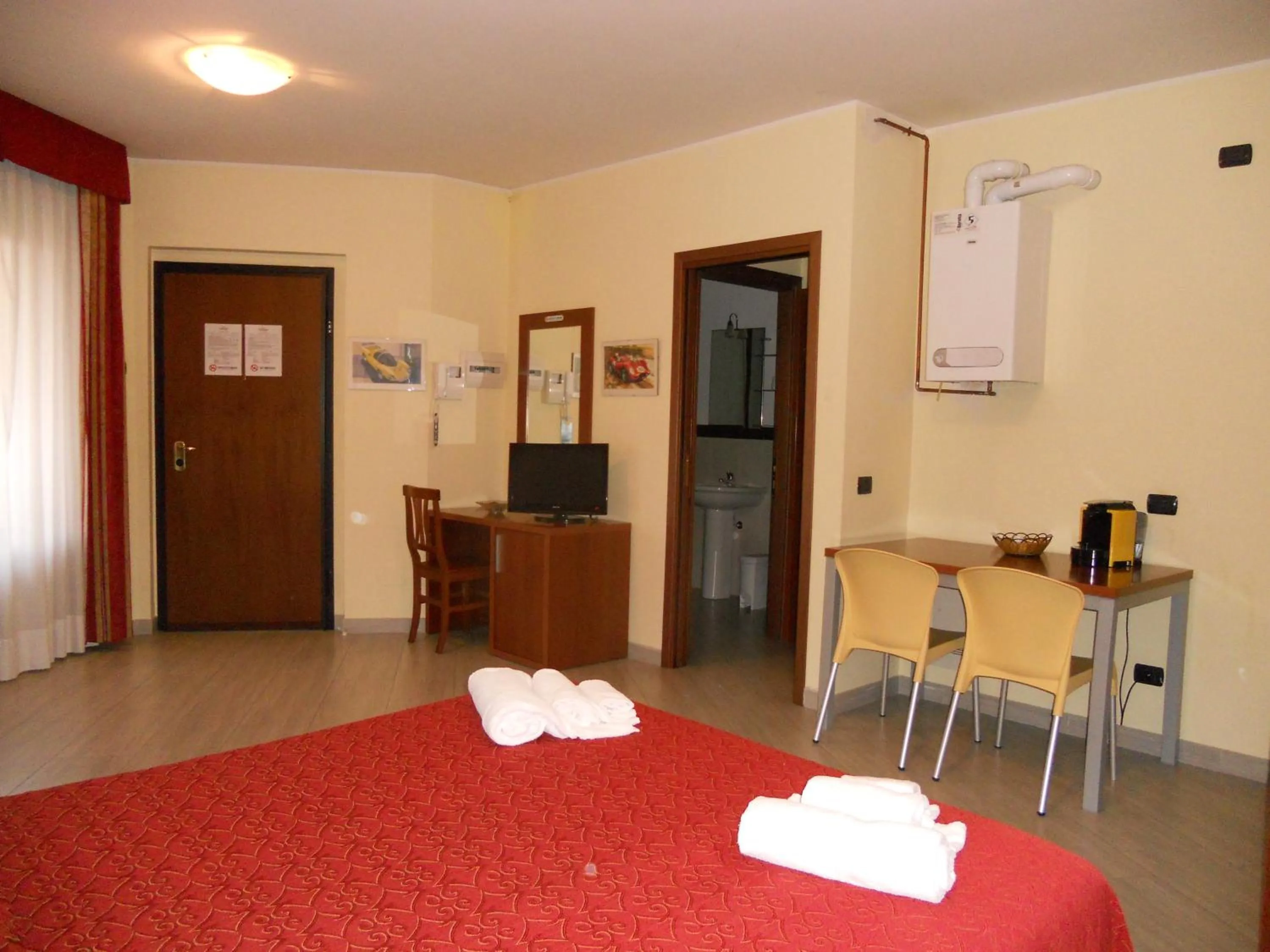 Decorative detail, Bed in Residence San Prospero