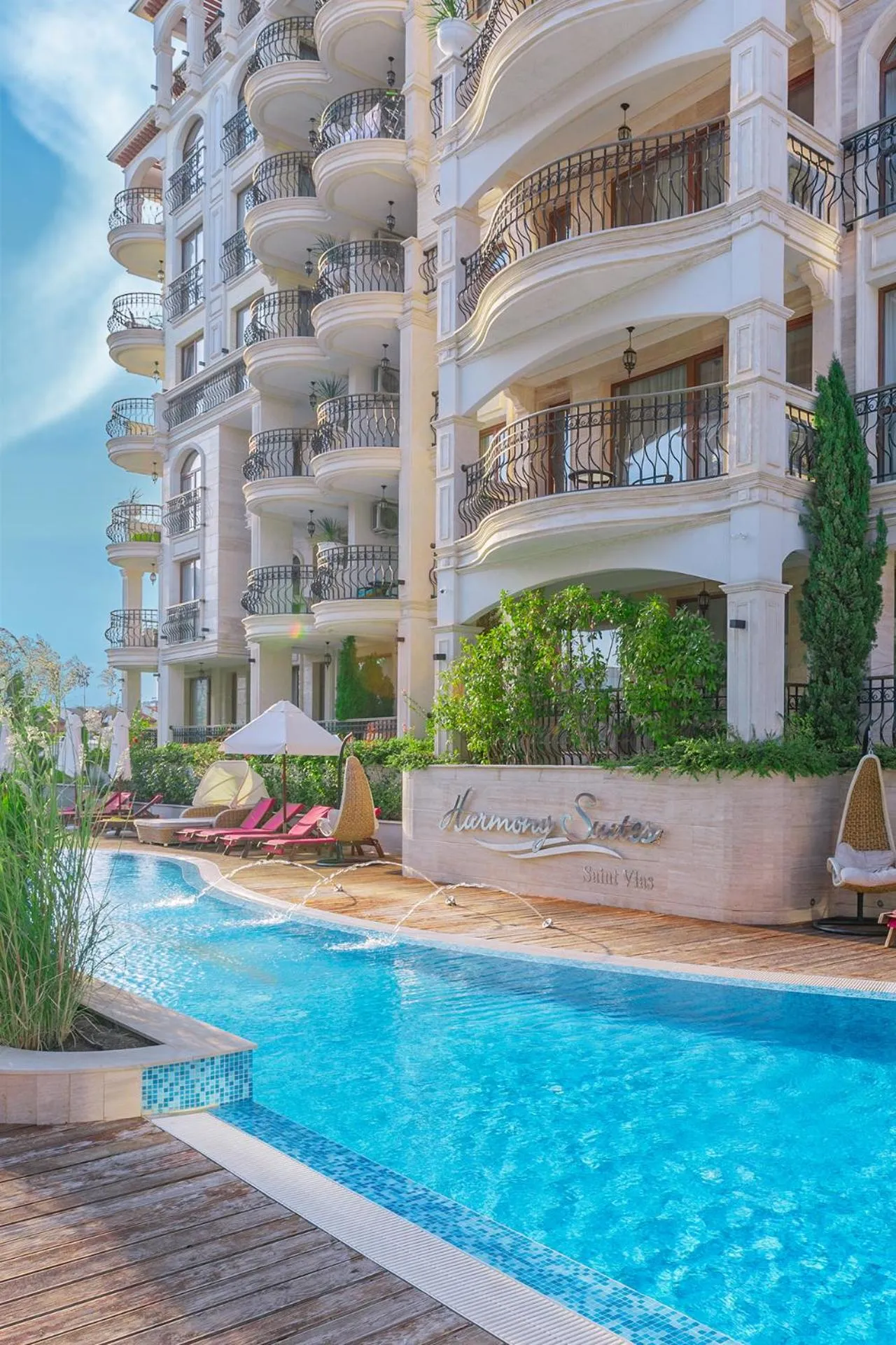Property building in Harmony Suites Saint Vlas