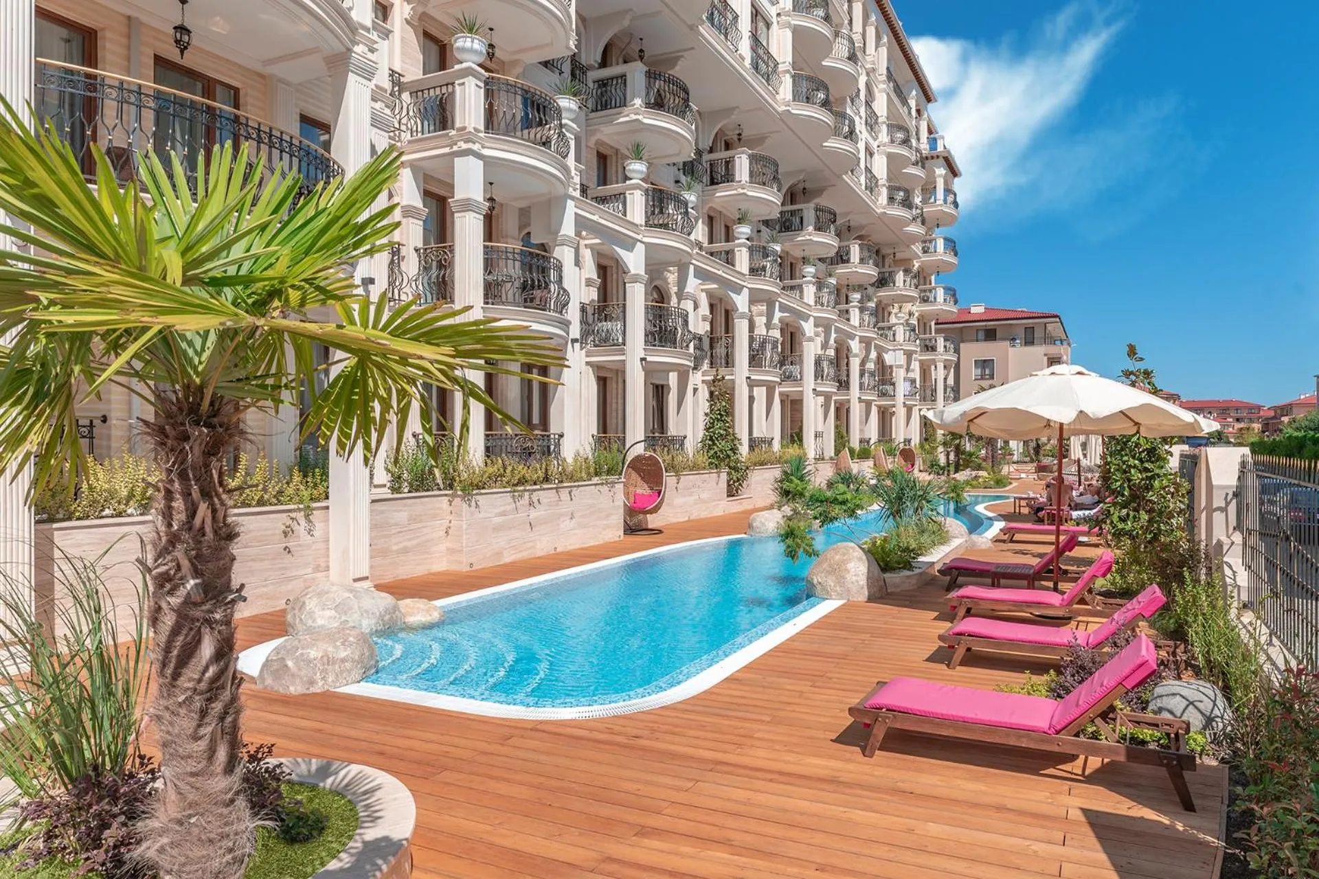 Property building in Harmony Suites Saint Vlas