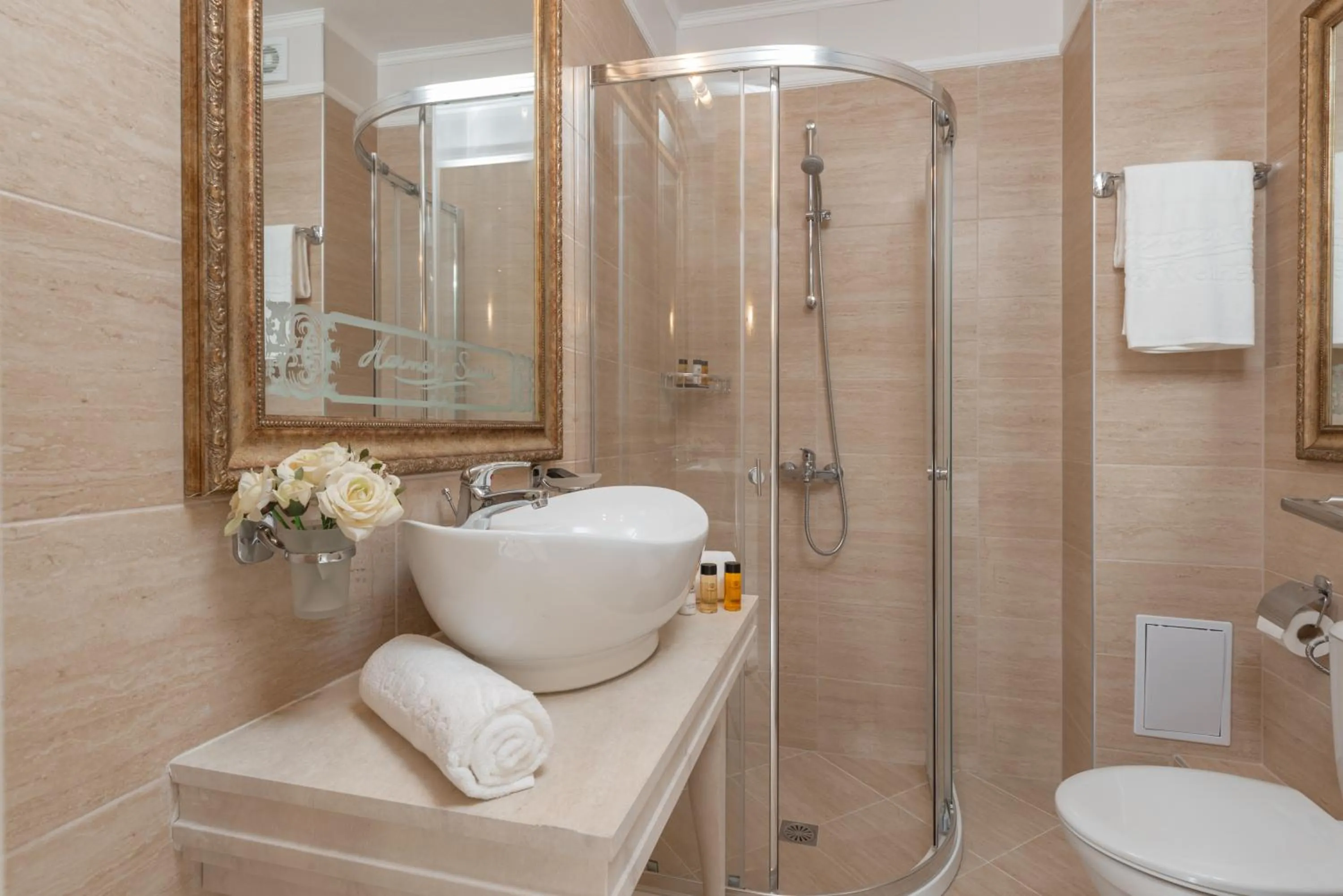 Bathroom in Harmony Suites Saint Vlas