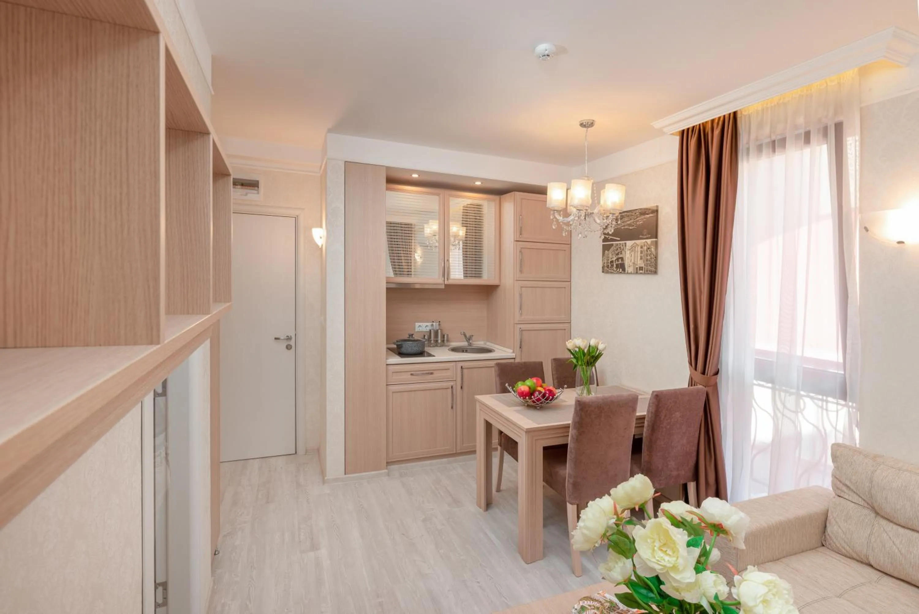 Living room in Harmony Suites Saint Vlas