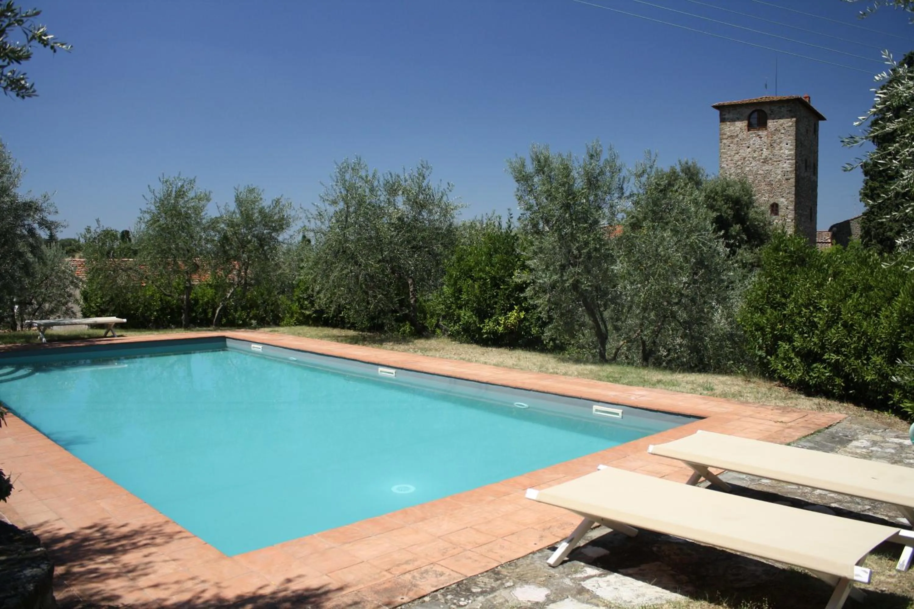 Swimming pool in Castello di Mugnana