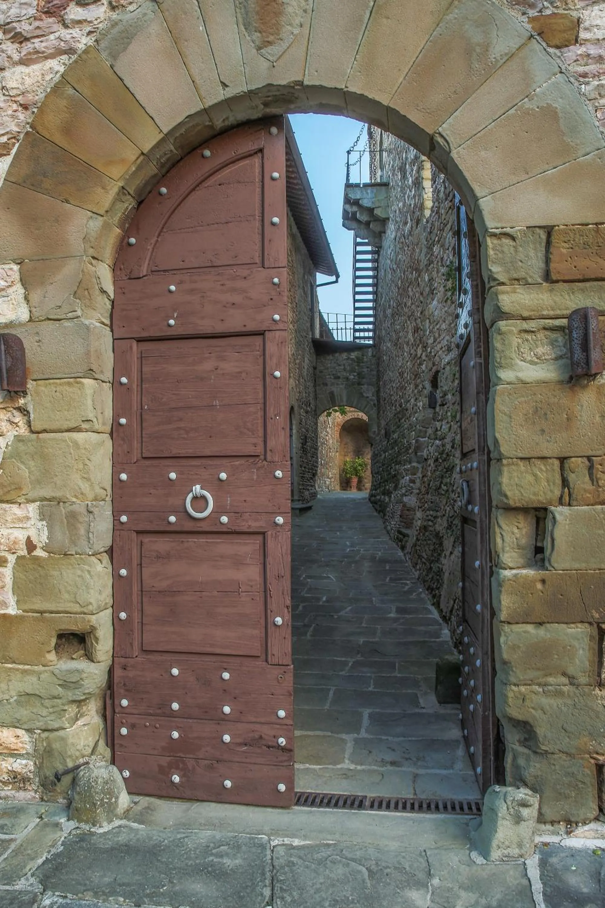 Facade/entrance in Castello di Mugnana