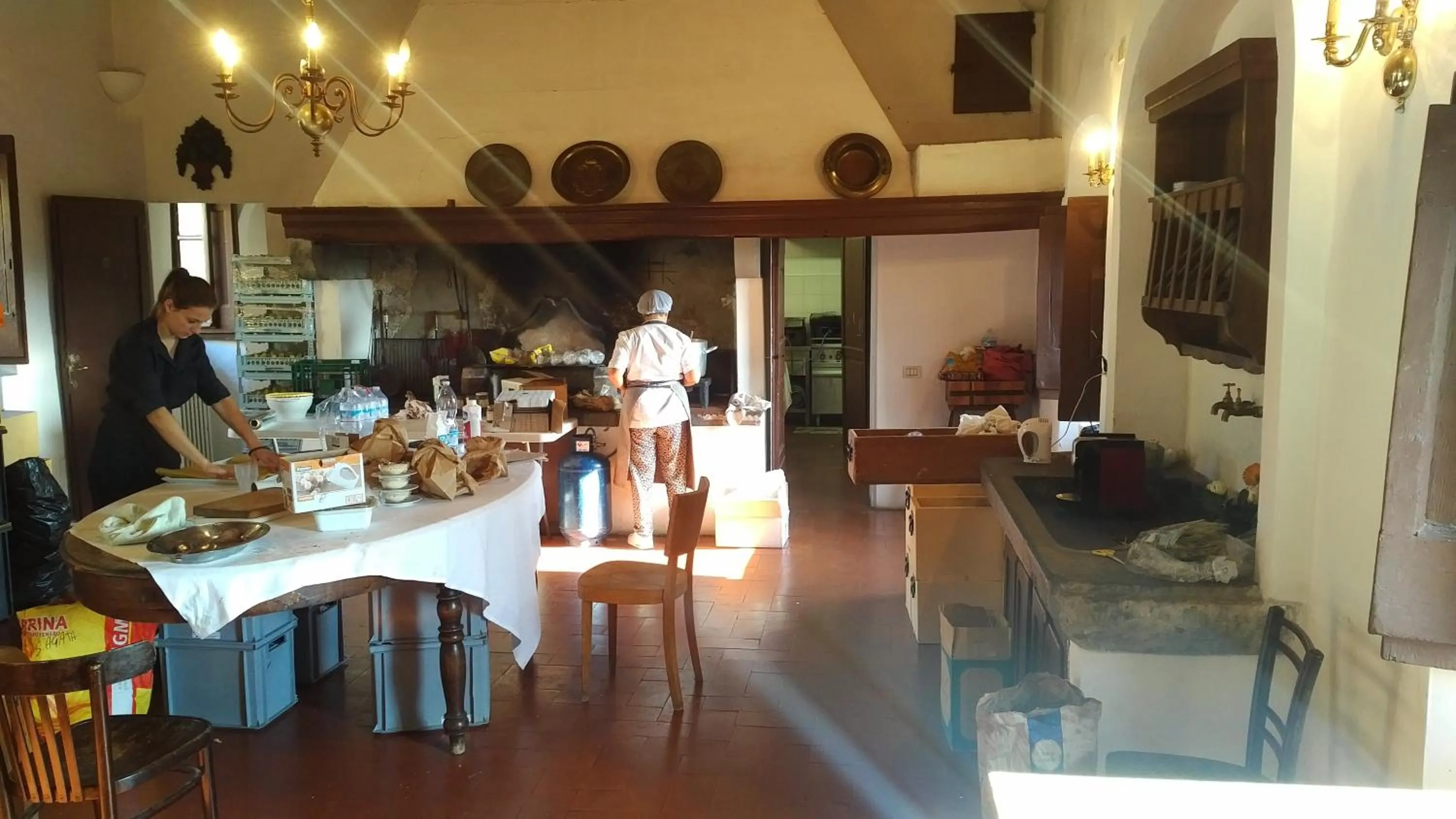 BBQ facilities in Castello di Mugnana