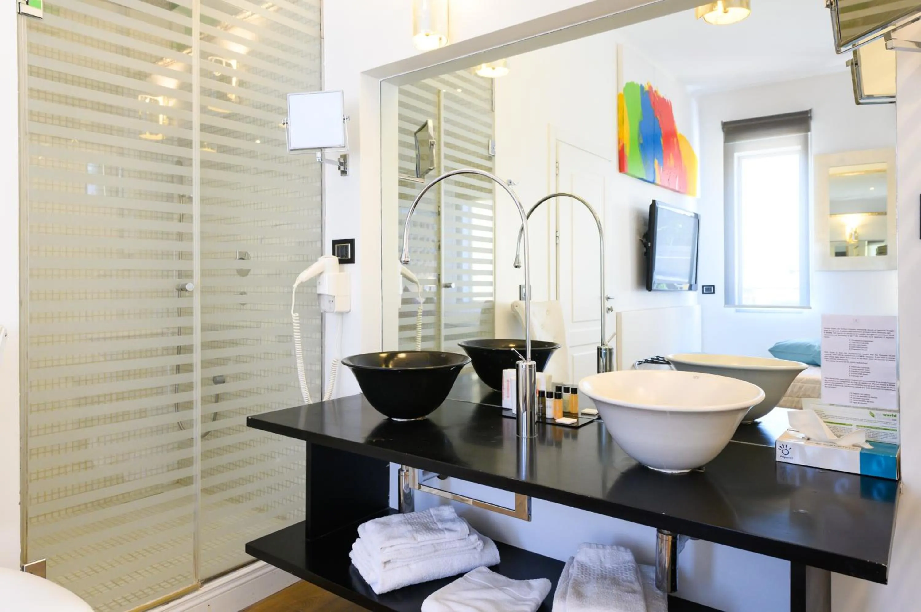 Shower in Domus Spagna Frattina