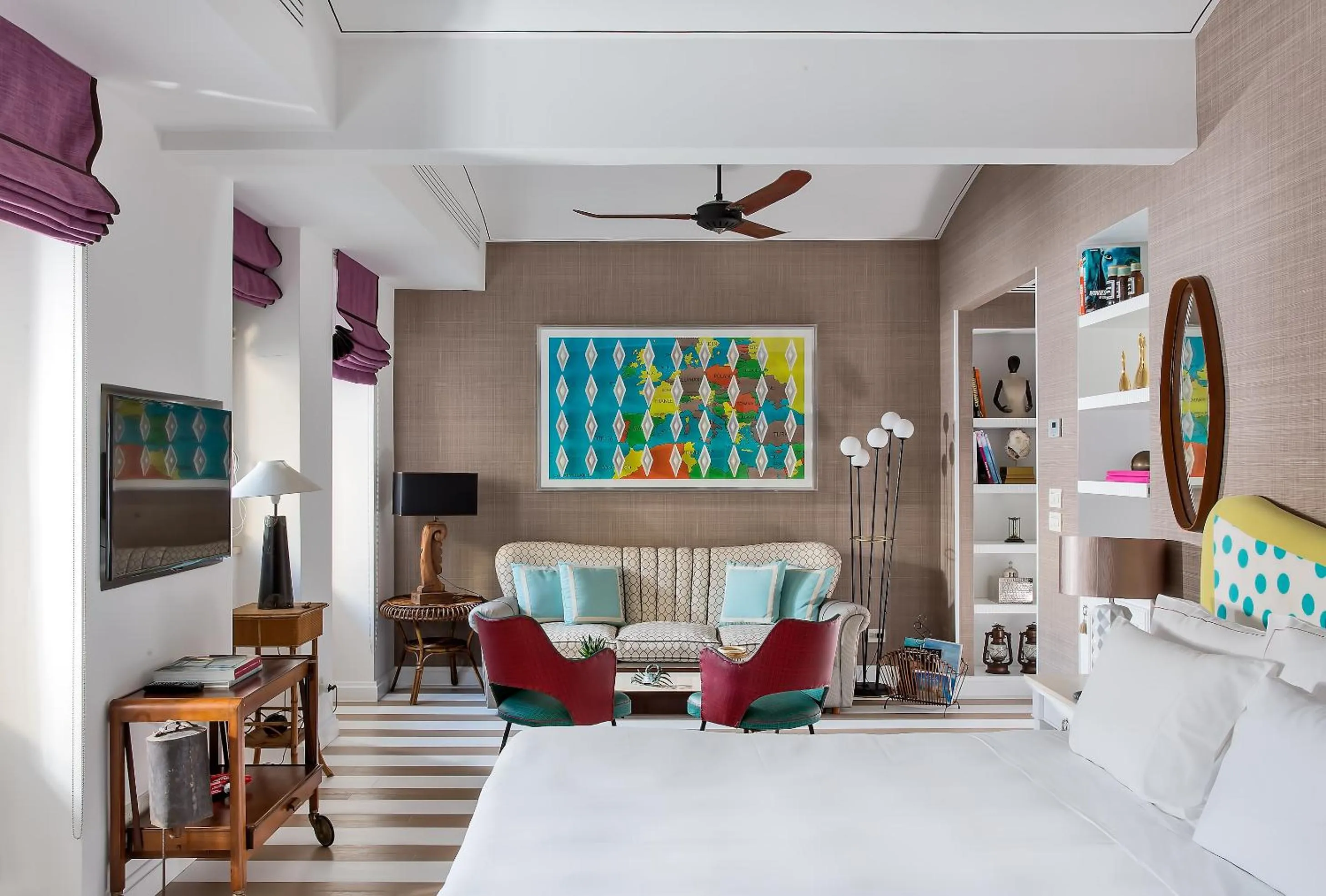 Photo of the whole room, Bed in Capri Tiberio Palace - The Leading Hotels of the World