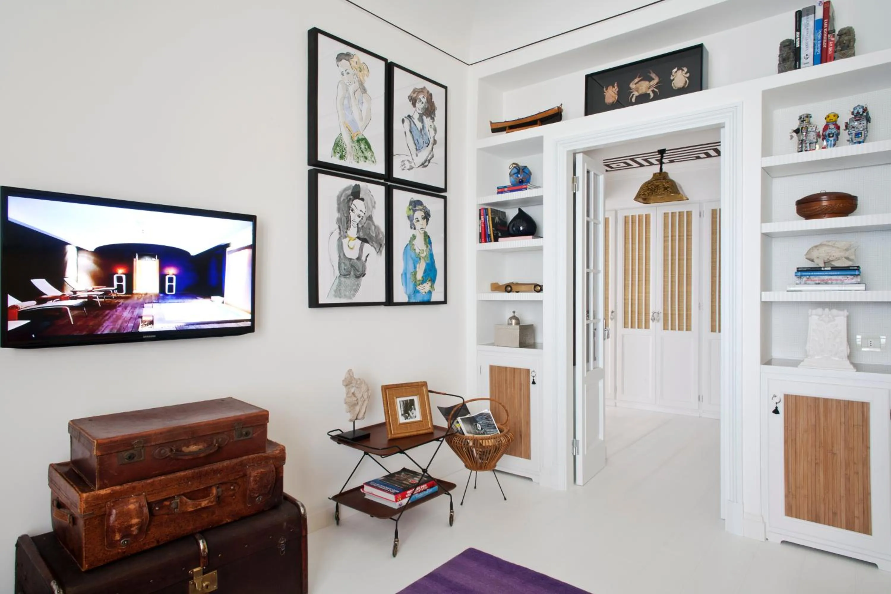 TV and multimedia in Capri Tiberio Palace - The Leading Hotels of the World