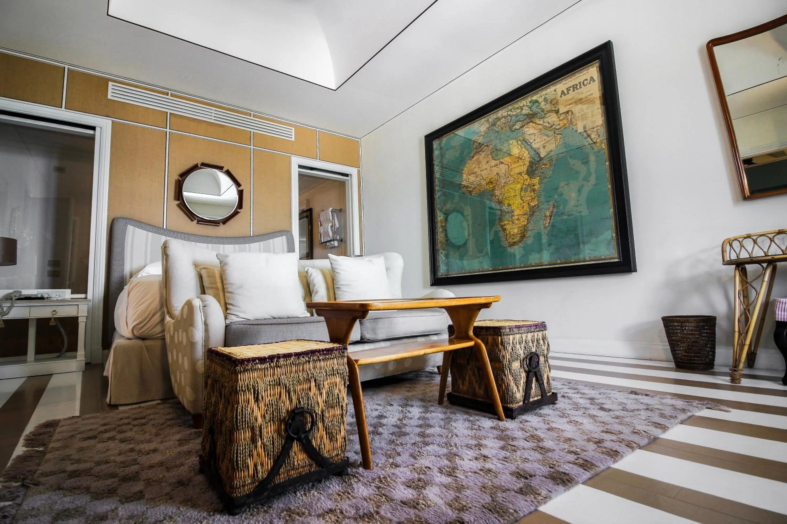 Bedroom, Bed in Capri Tiberio Palace - The Leading Hotels of the World