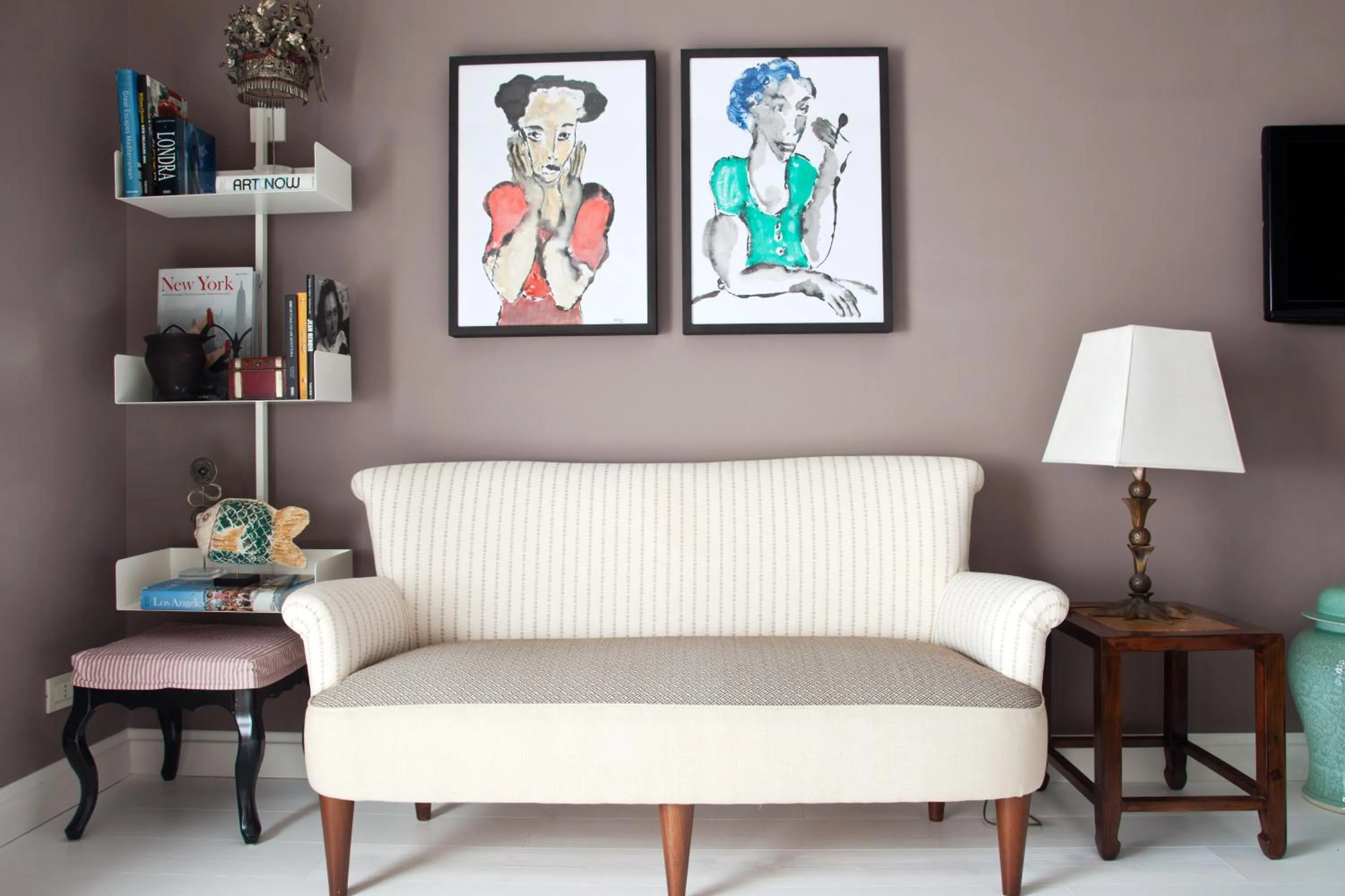 Seating area in Capri Tiberio Palace - The Leading Hotels of the World