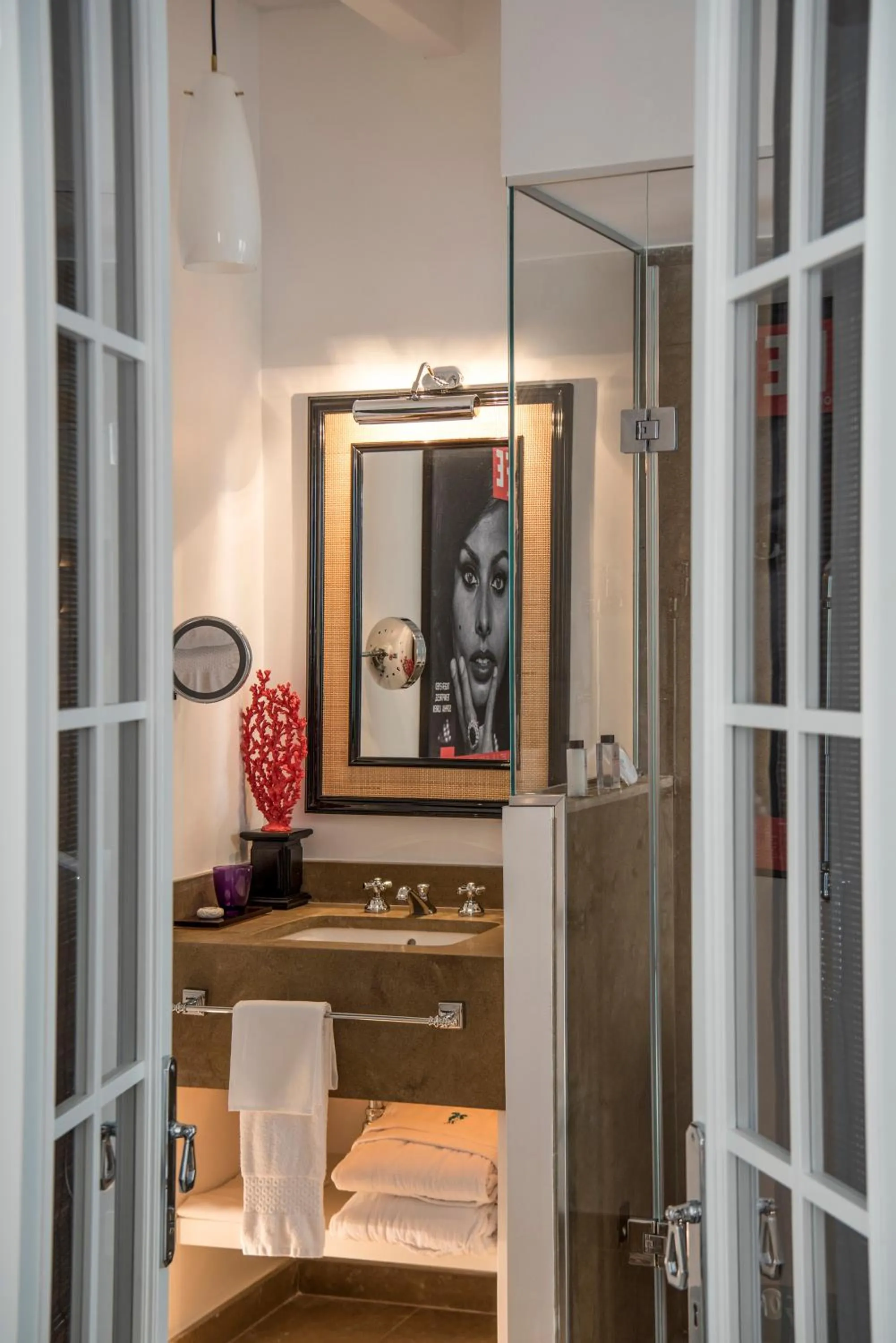 Bathroom in Capri Tiberio Palace - The Leading Hotels of the World