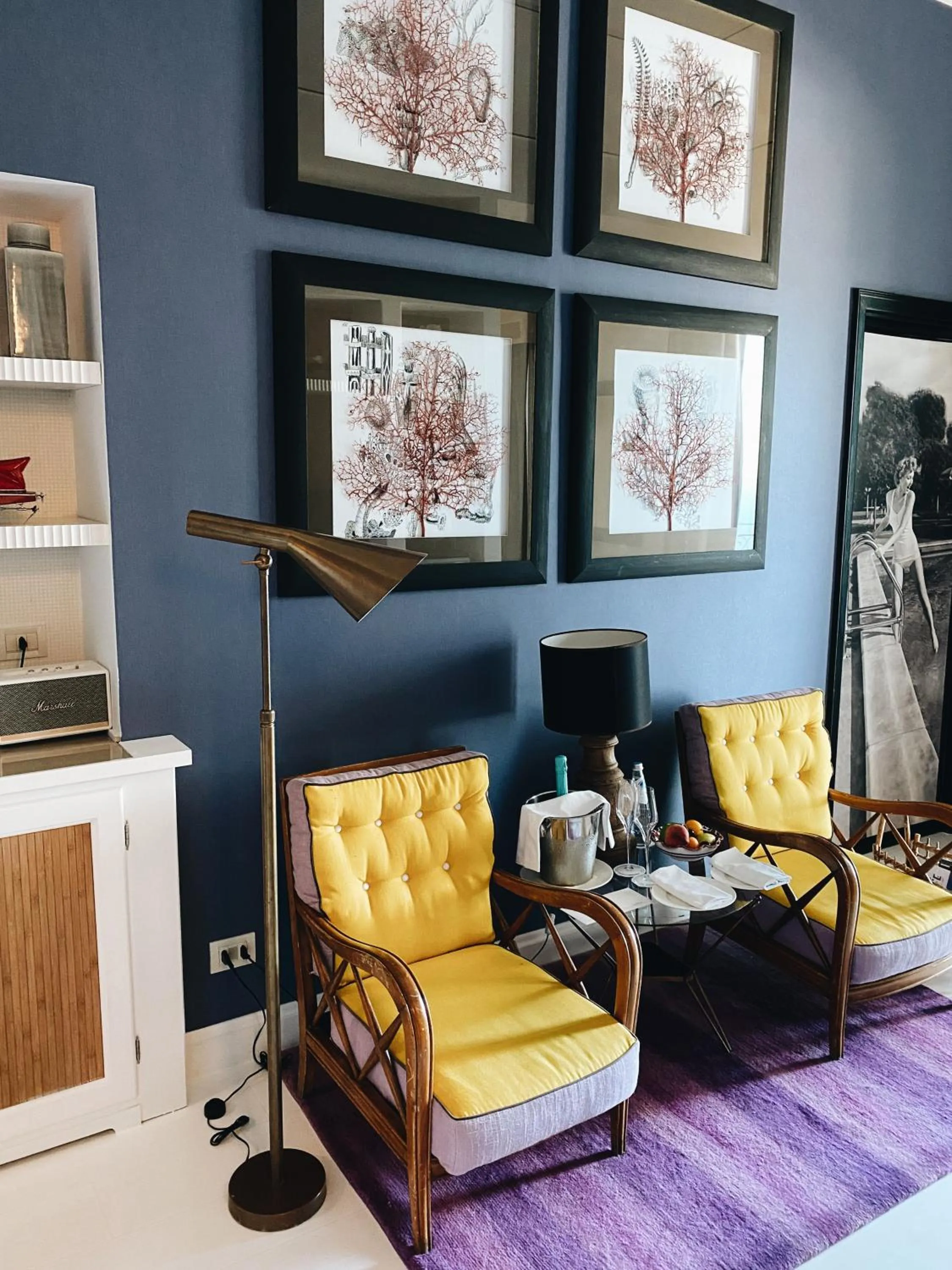 Seating area in Capri Tiberio Palace - The Leading Hotels of the World