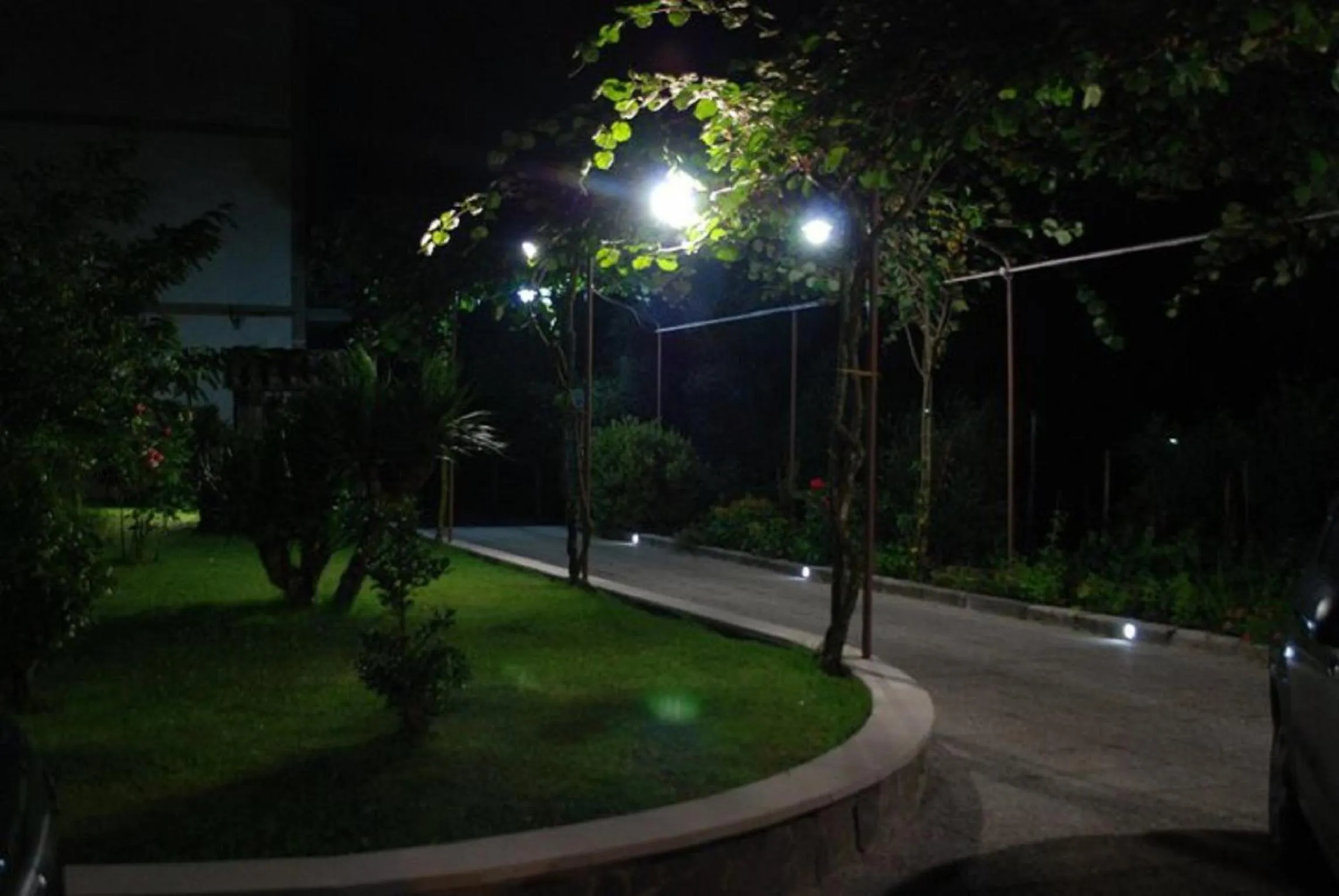 Garden view in La Casa Sull'aia,AV