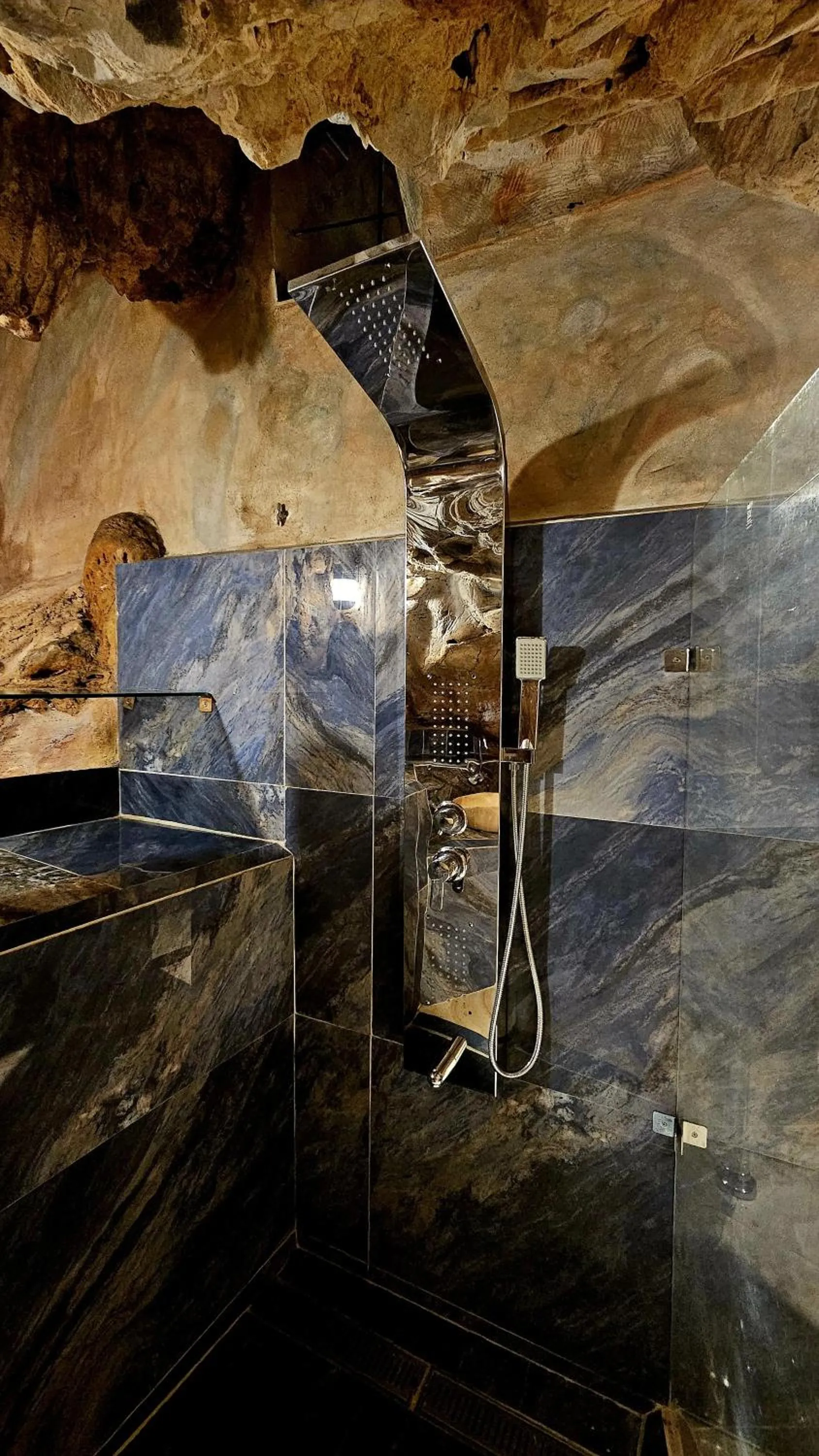 Shower in Sunset Samana