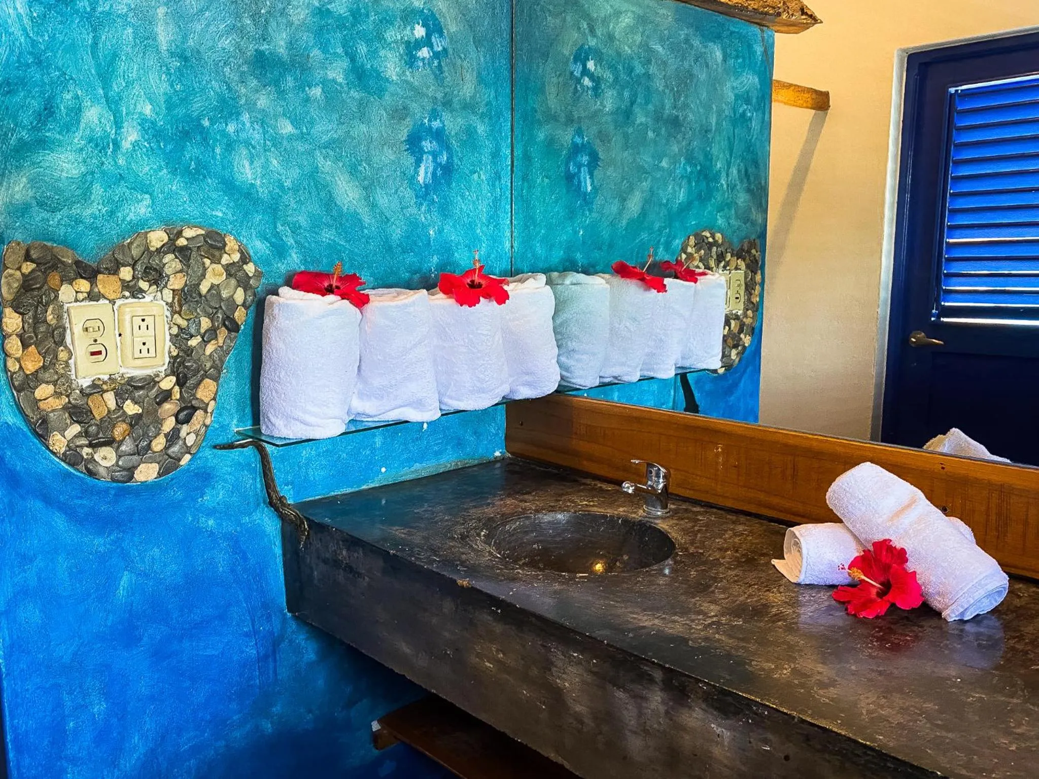 Bathroom, Bed in Sunset Samana