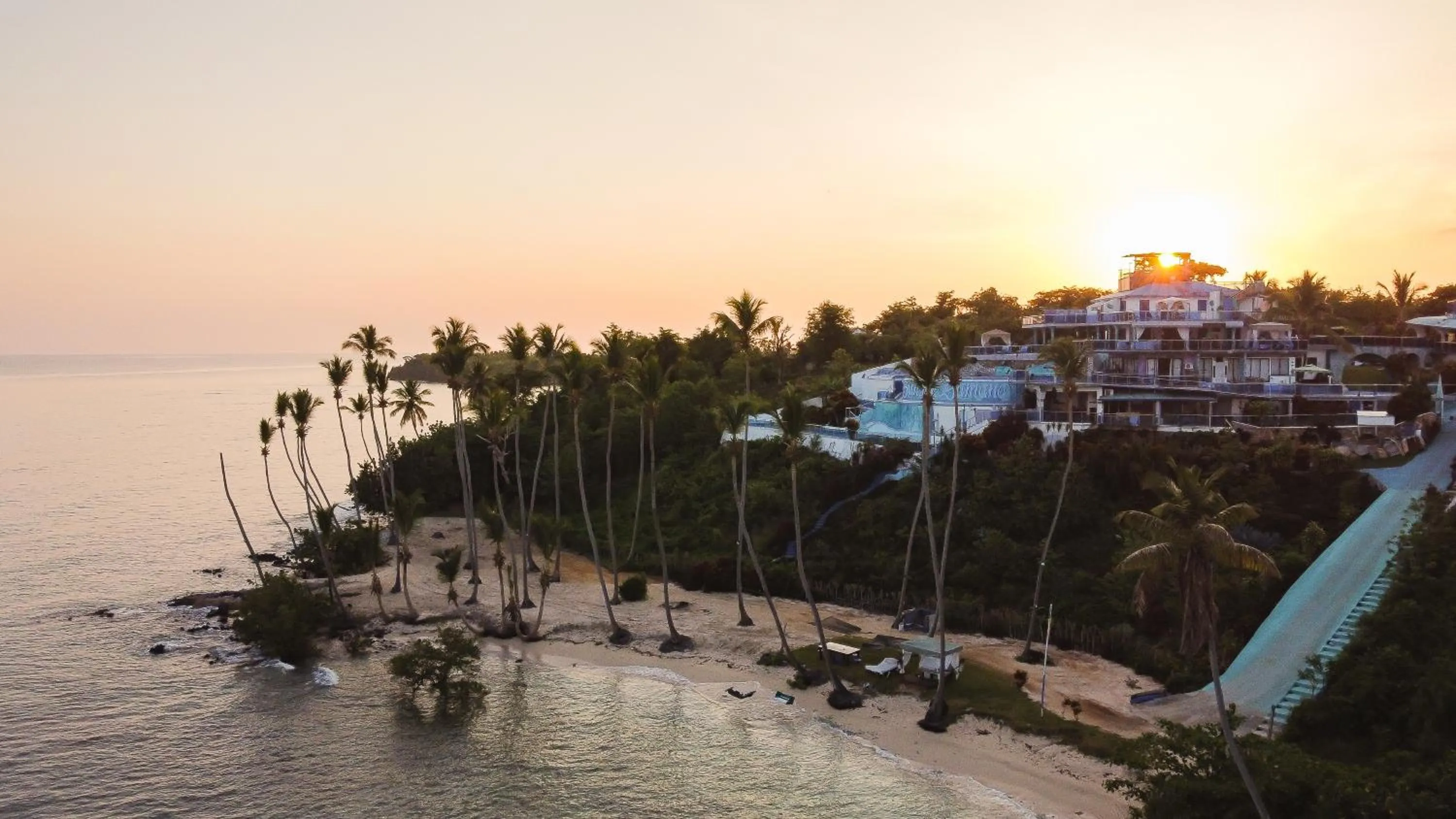 Beach in Sunset Samana