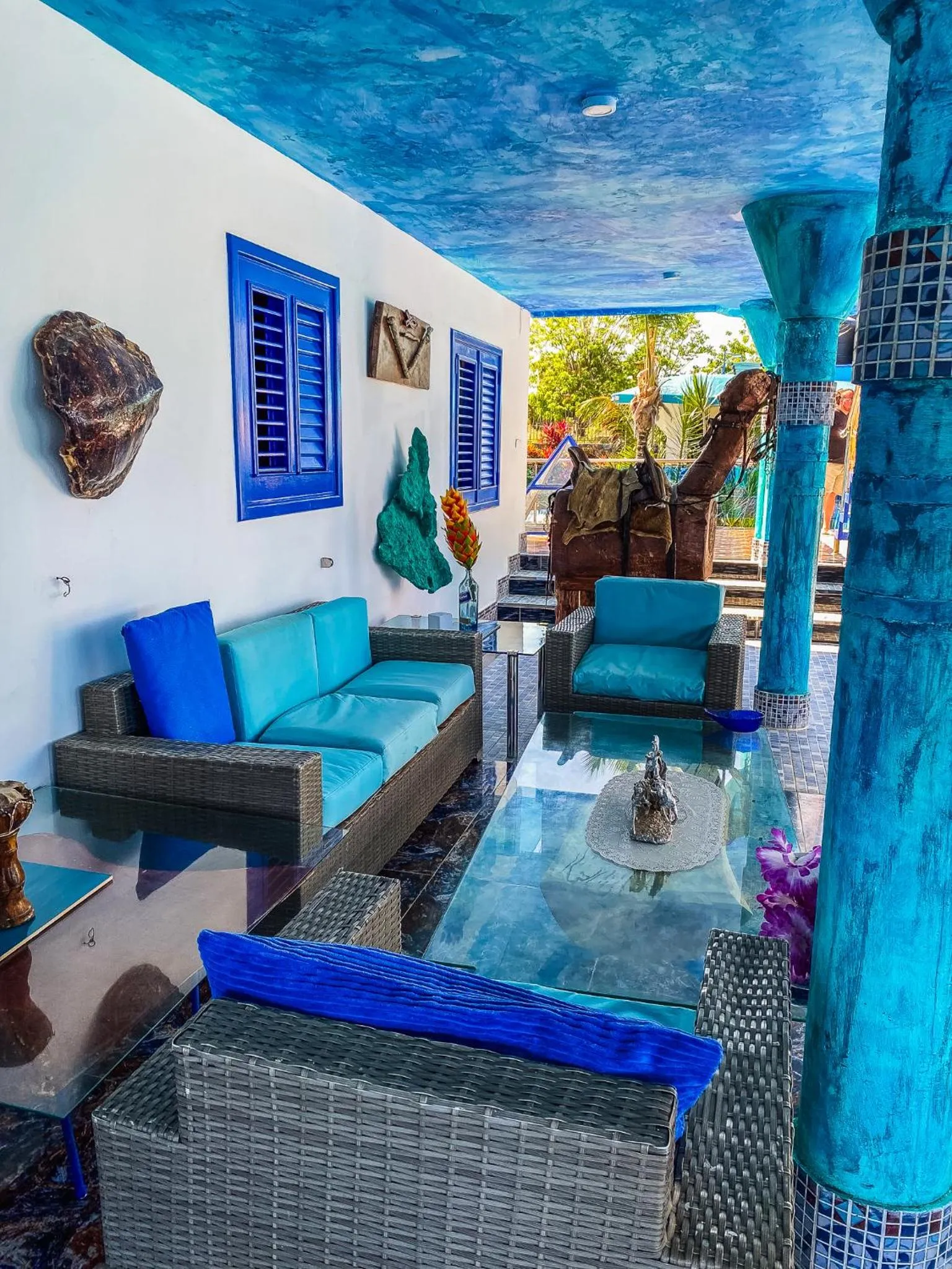 Living room in Sunset Samana