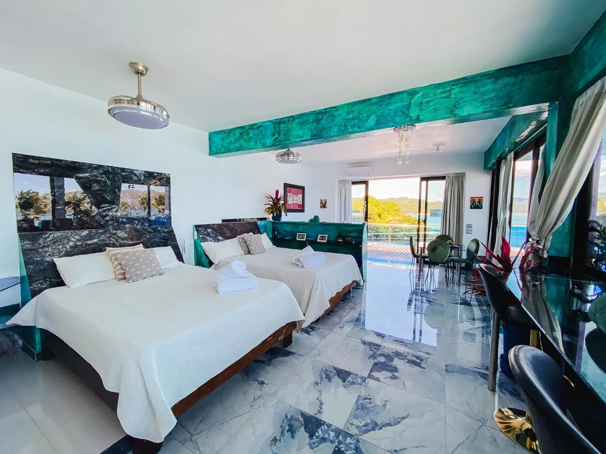 Bed in Sunset Samana