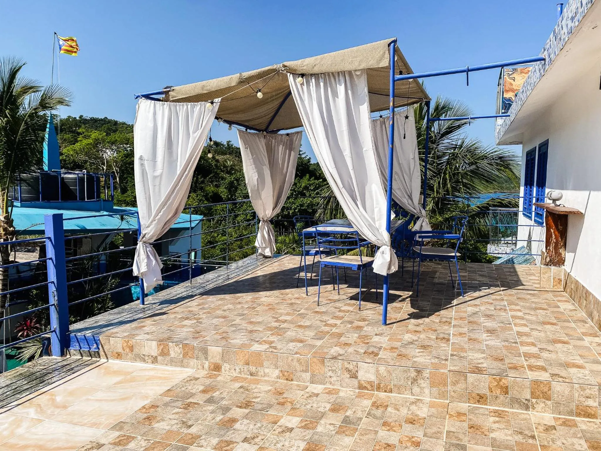 Patio in Sunset Samana