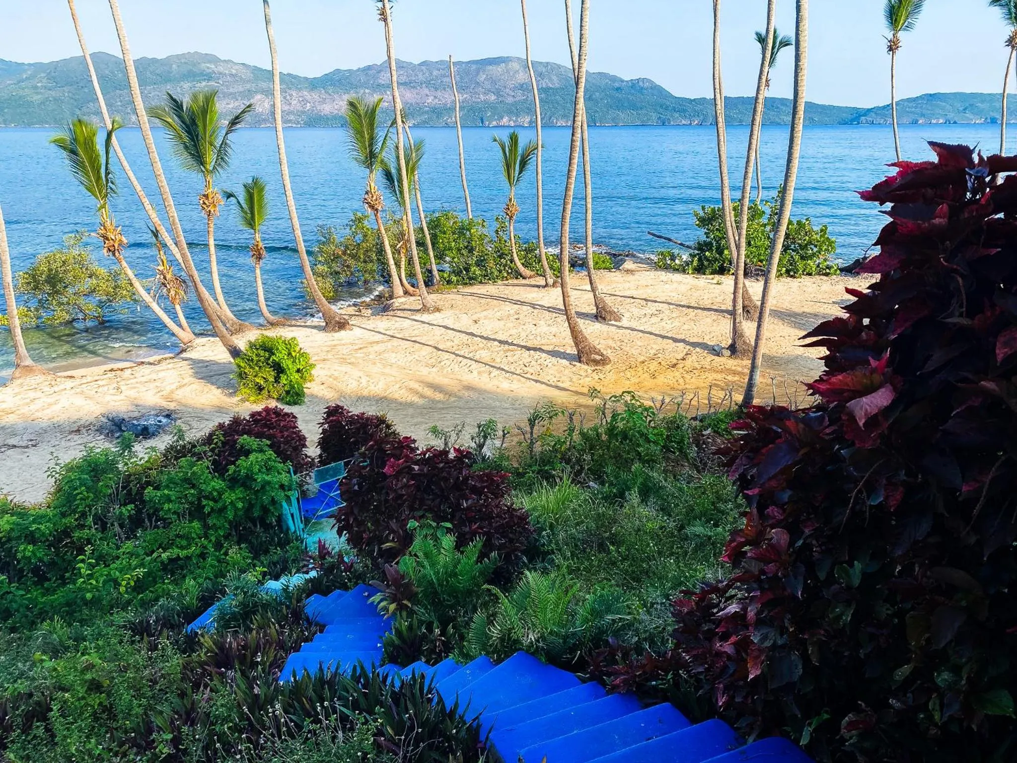 Natural landscape in Sunset Samana