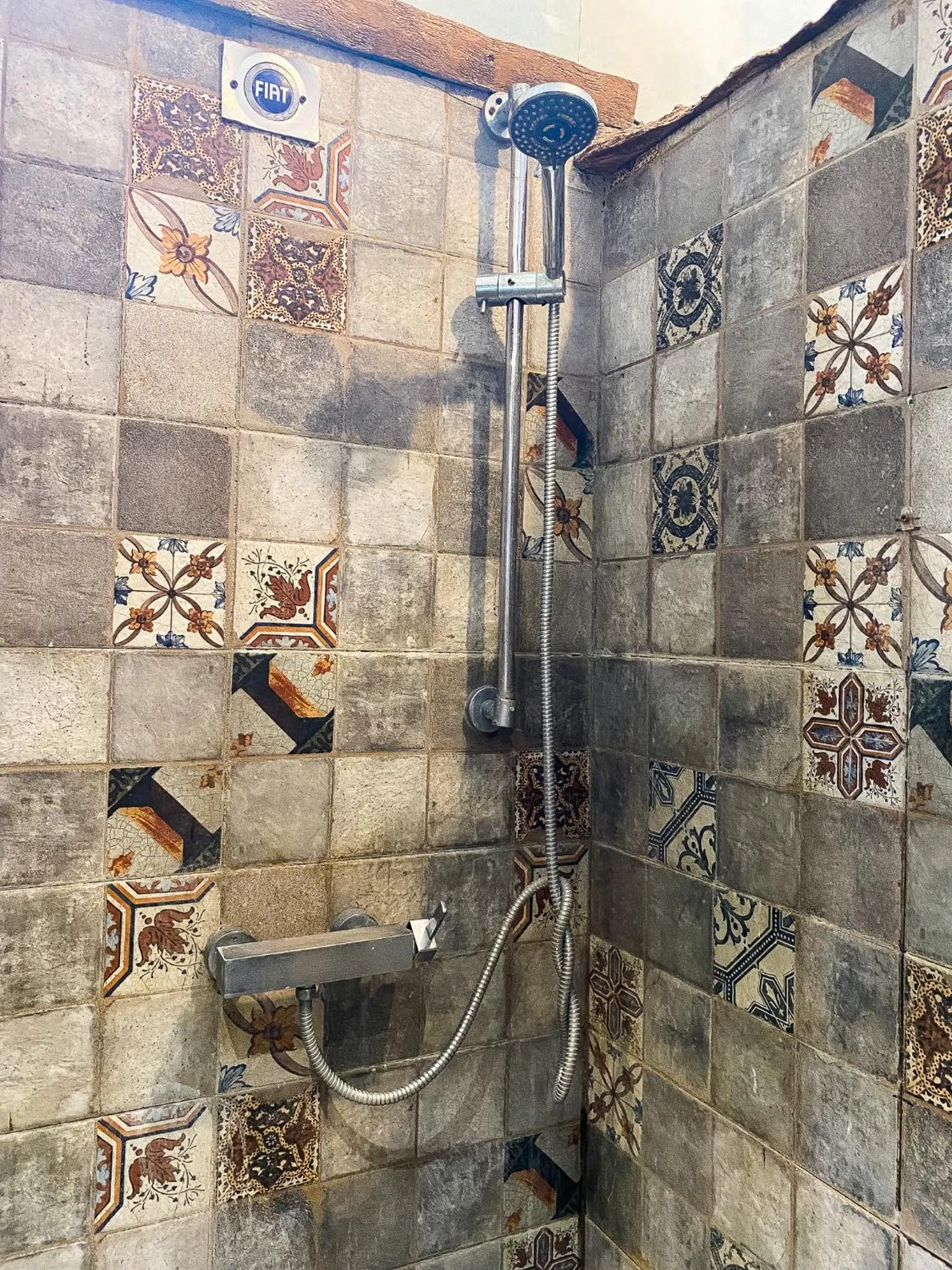 Shower in Sunset Samana