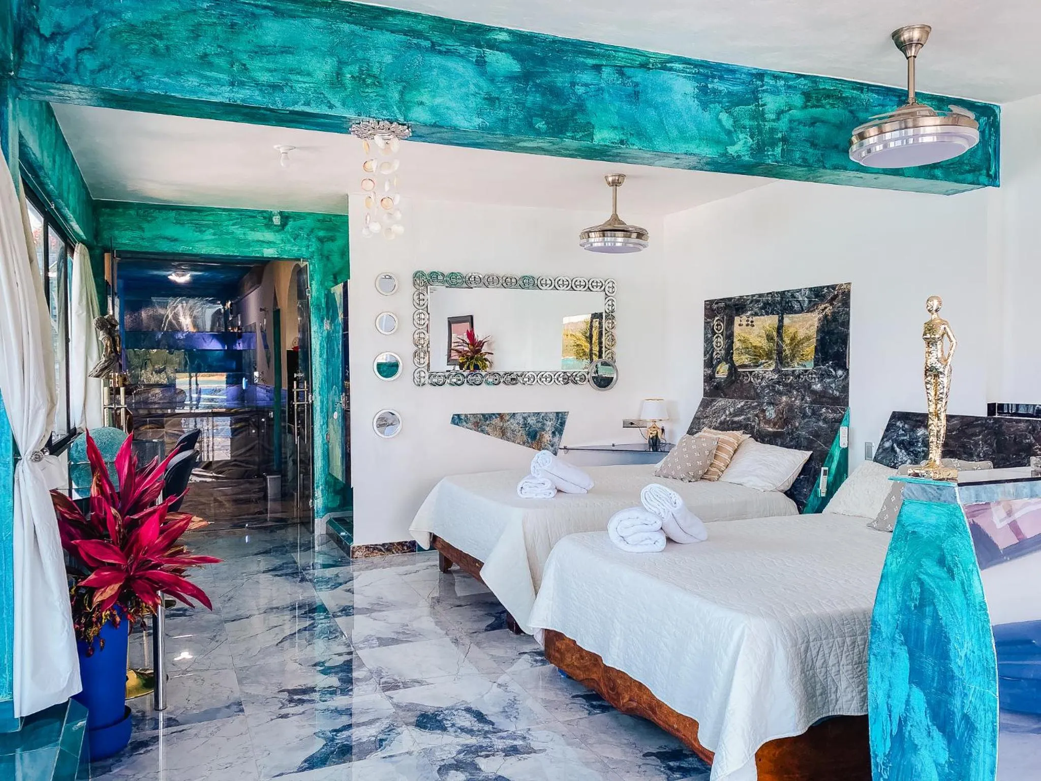 Bed in Sunset Samana