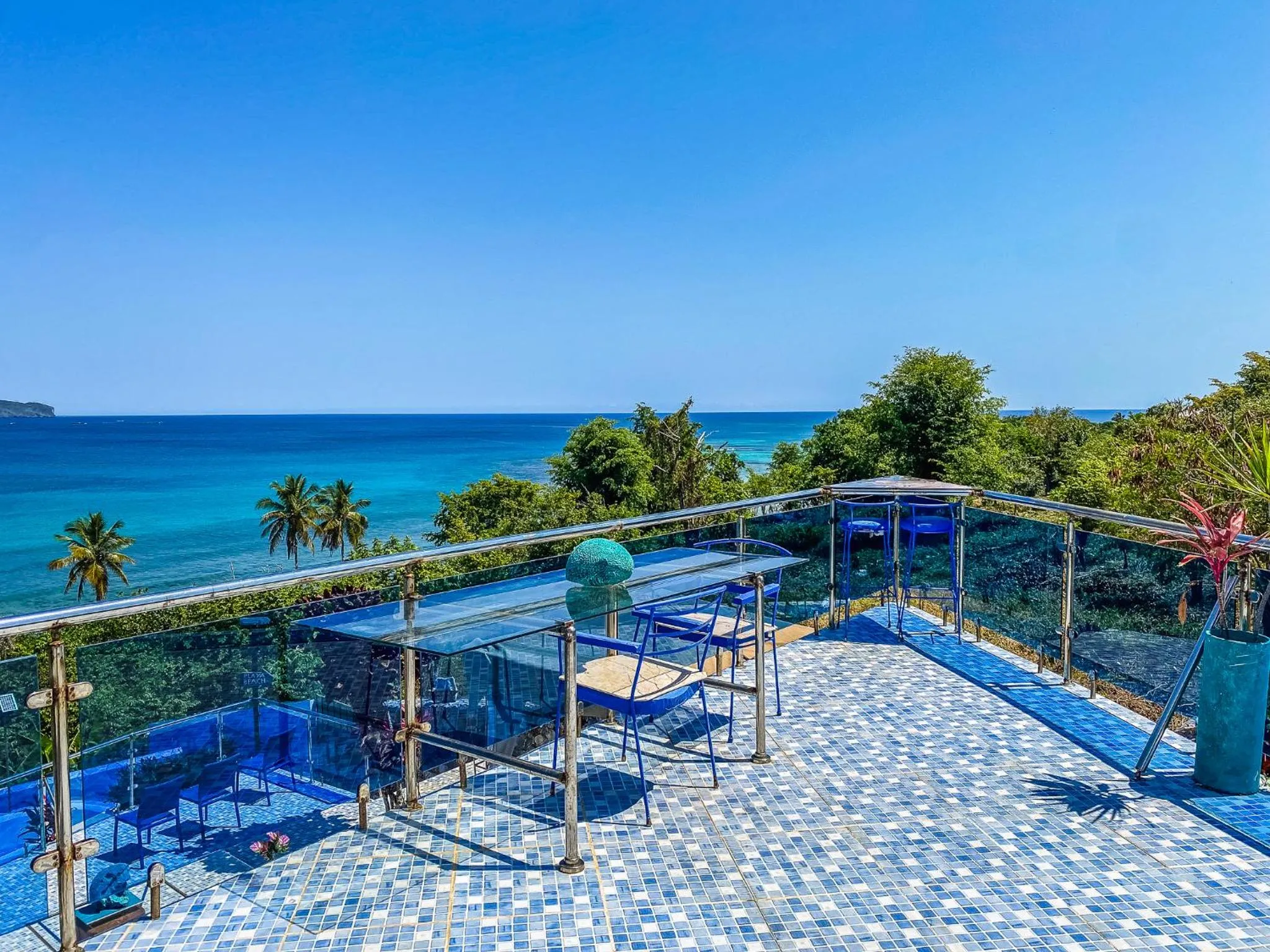 Natural landscape in Sunset Samana