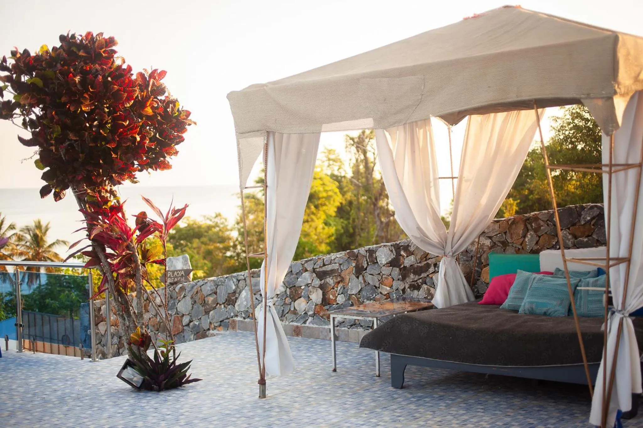 Garden in Sunset Samana