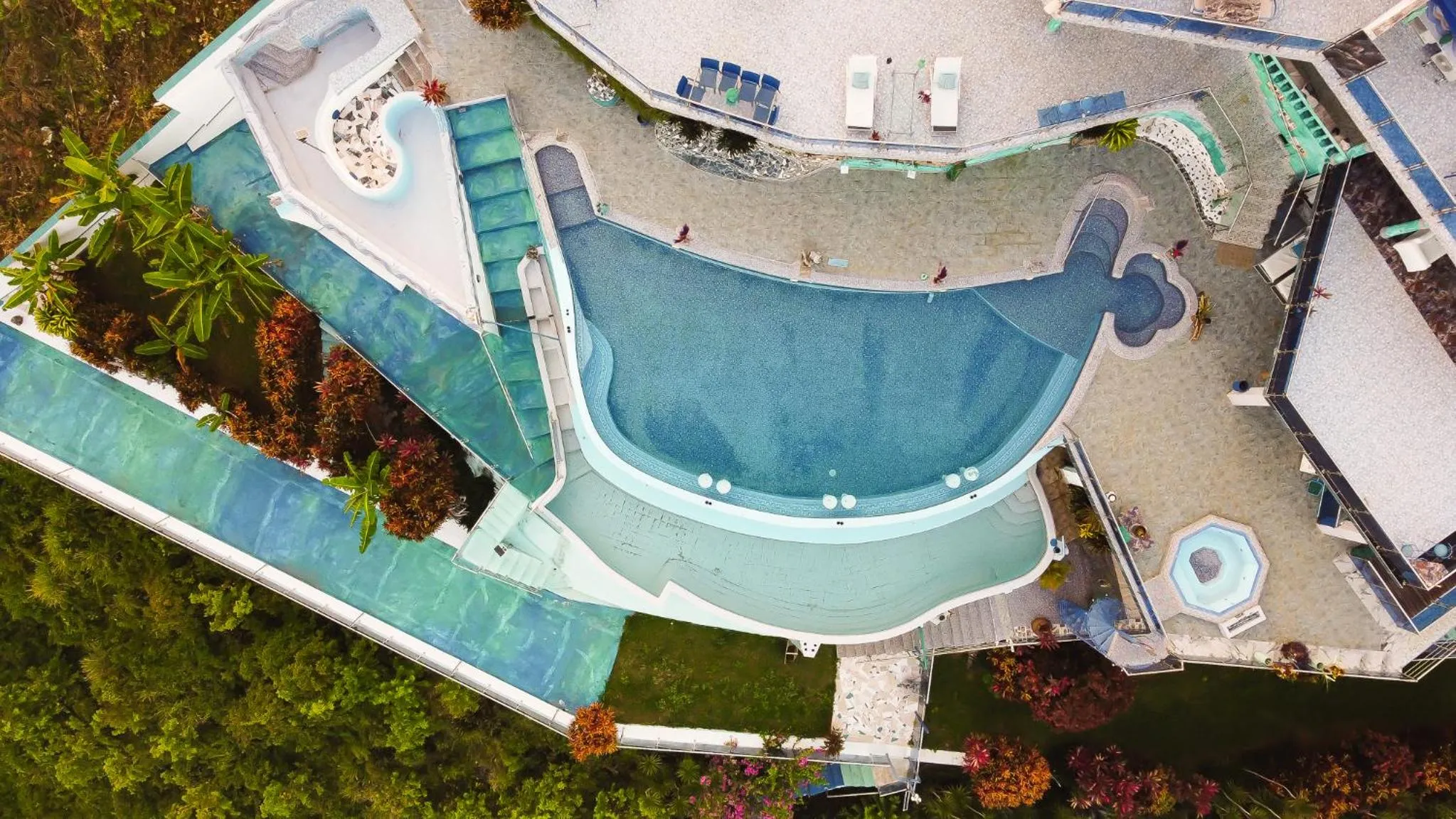 Bird's eye view in Sunset Samana