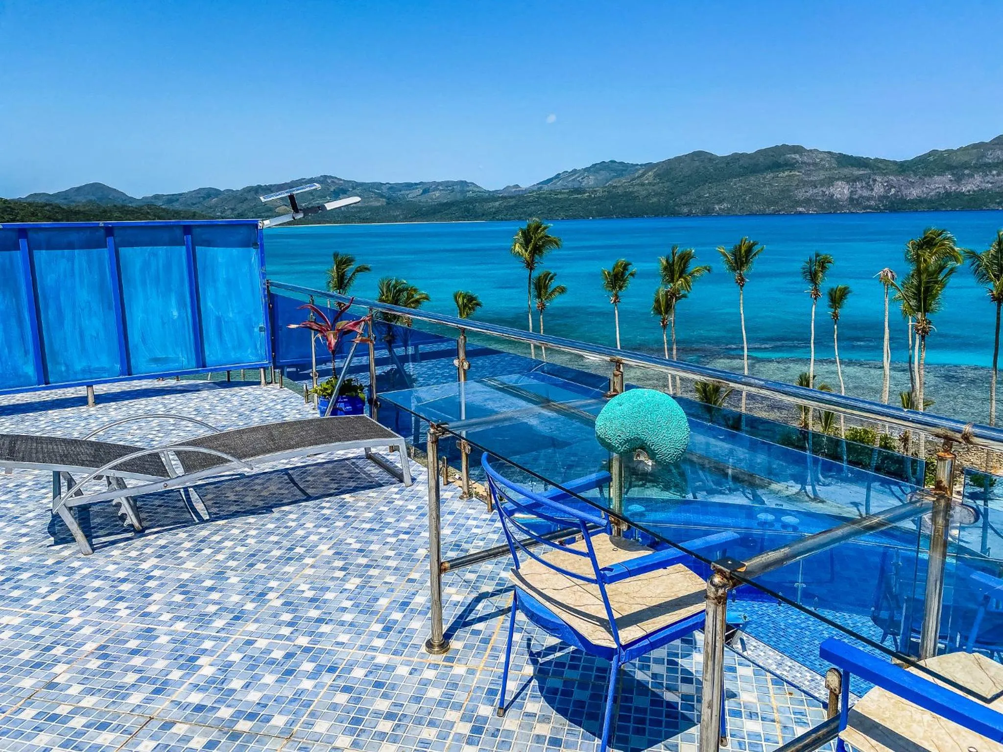 Natural landscape in Sunset Samana