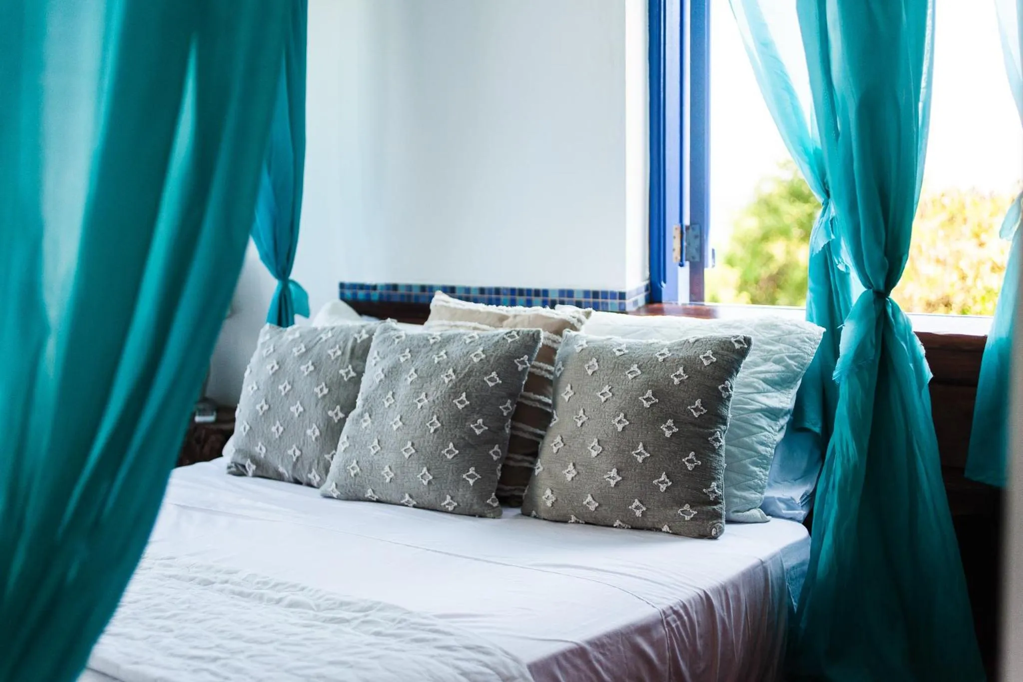 Bed in Sunset Samana