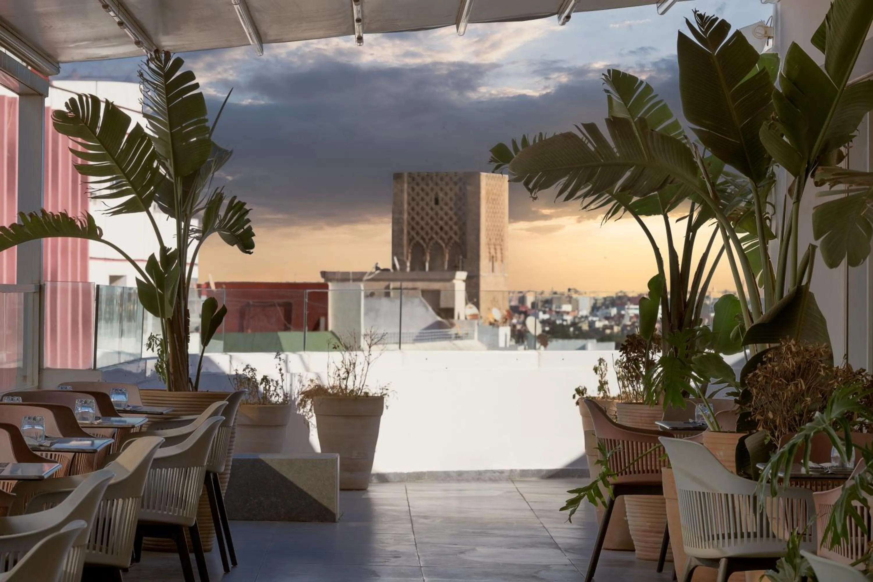 Balcony/Terrace in Rihab Hotel