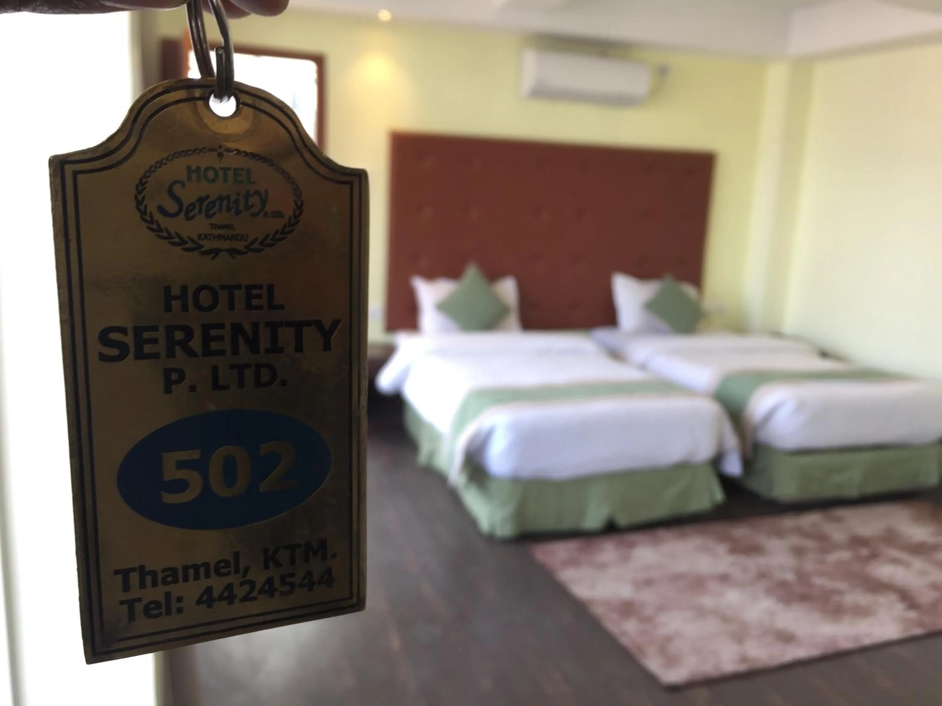 Logo/Certificate/Sign, Bed in Hotel Serenity Kathmandu