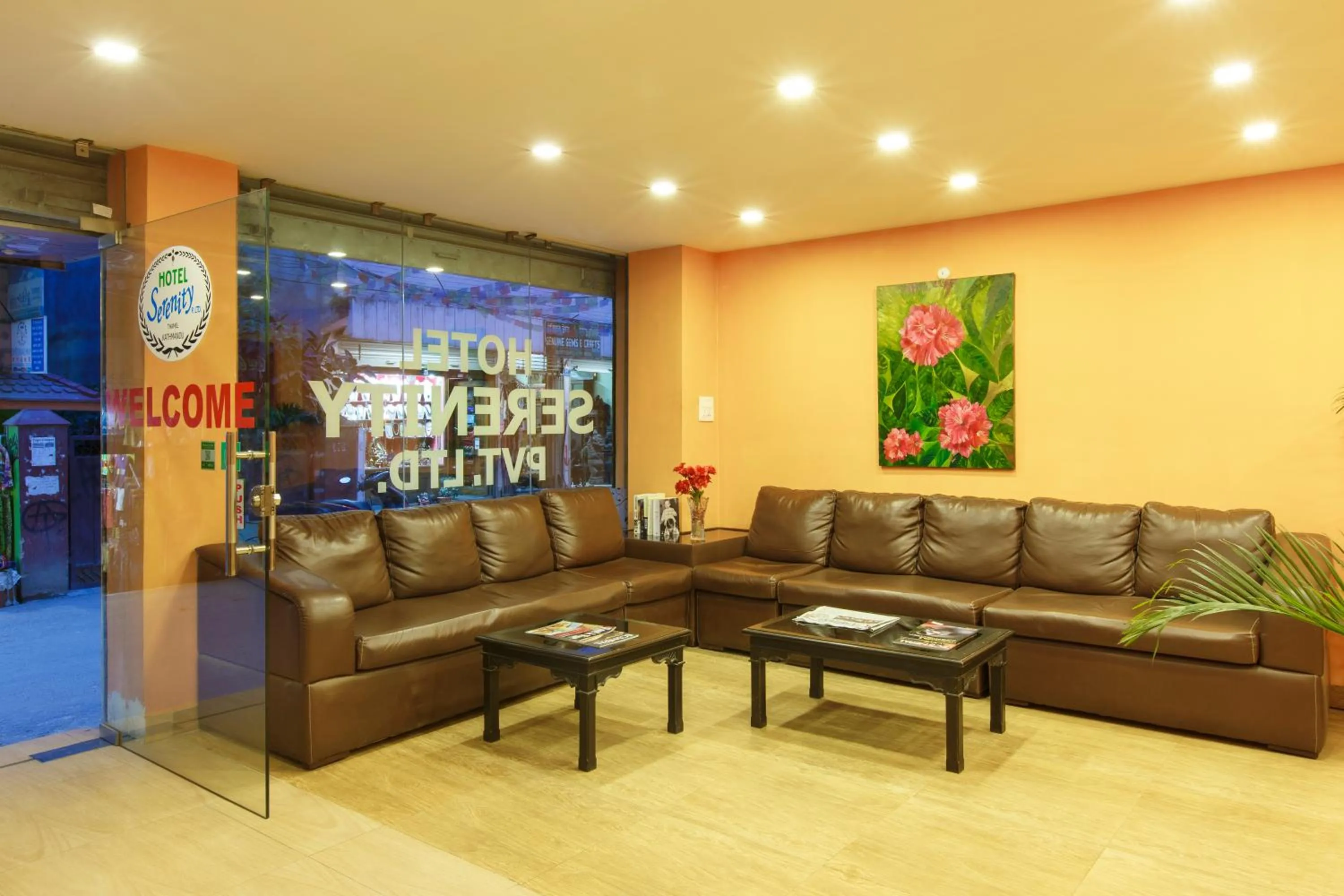 Lobby or reception in Hotel Serenity Kathmandu